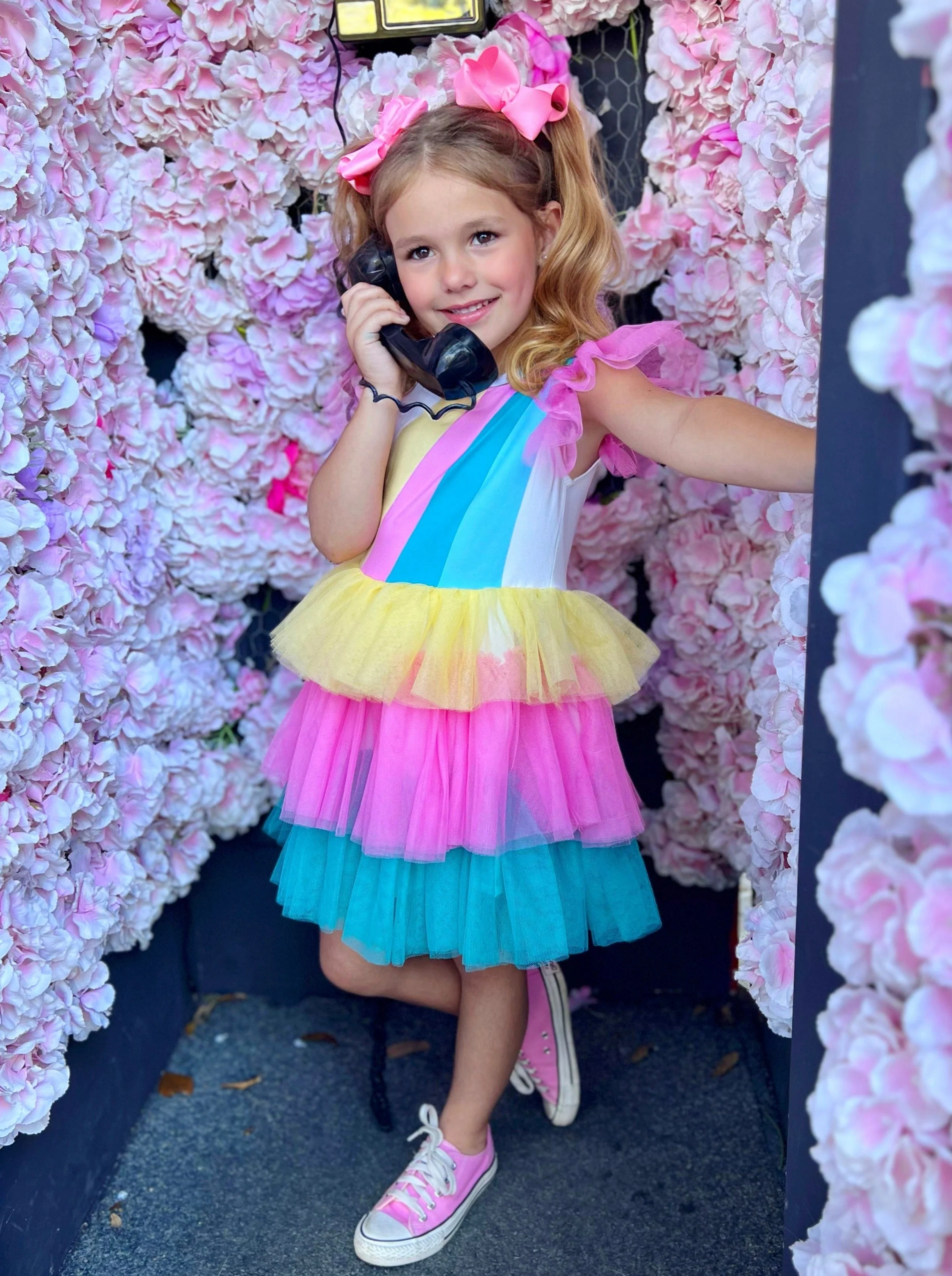 Pop Of Color Rainbow Dress - Image 4