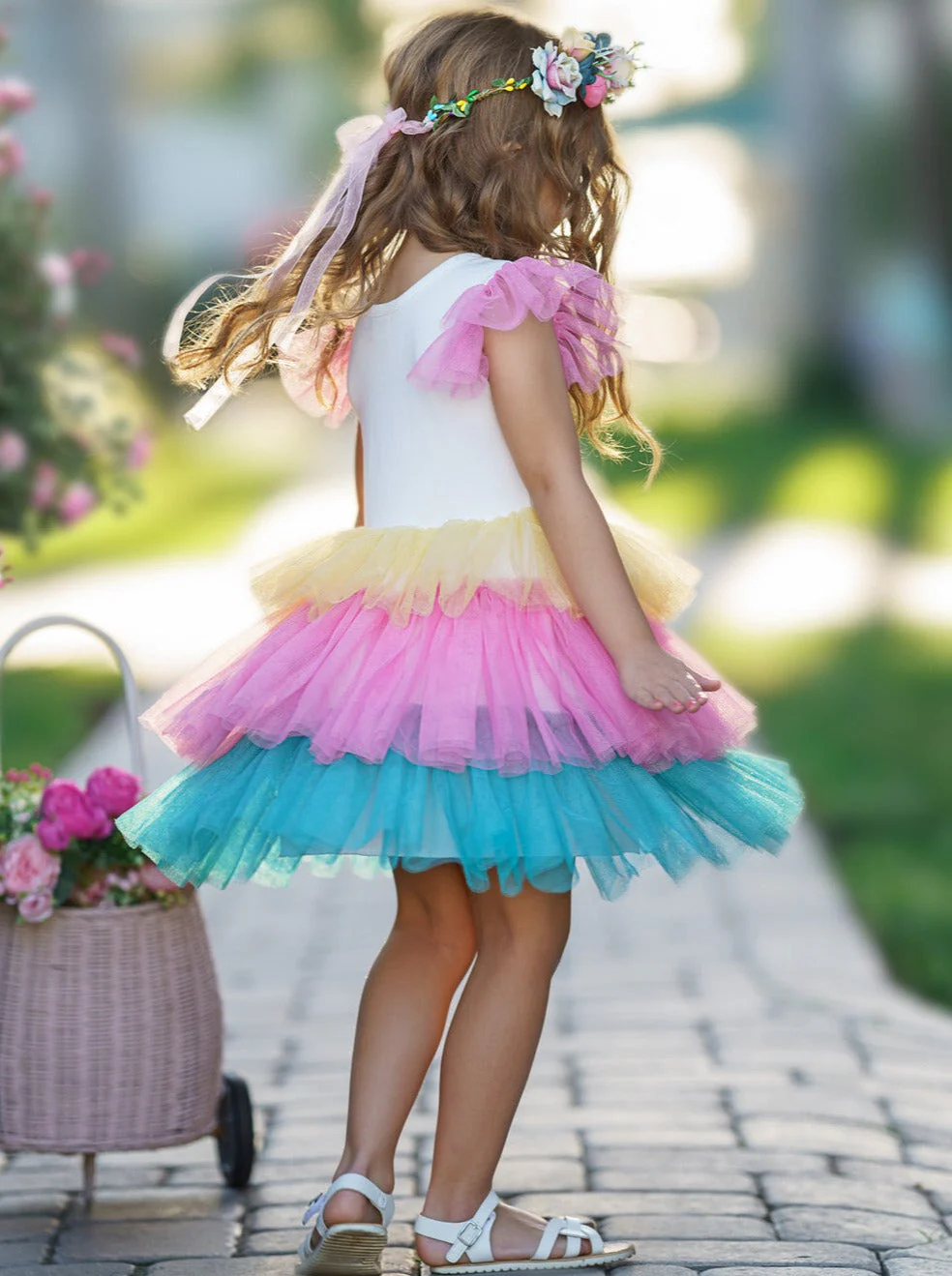 Pop Of Color Rainbow Dress - Image 8