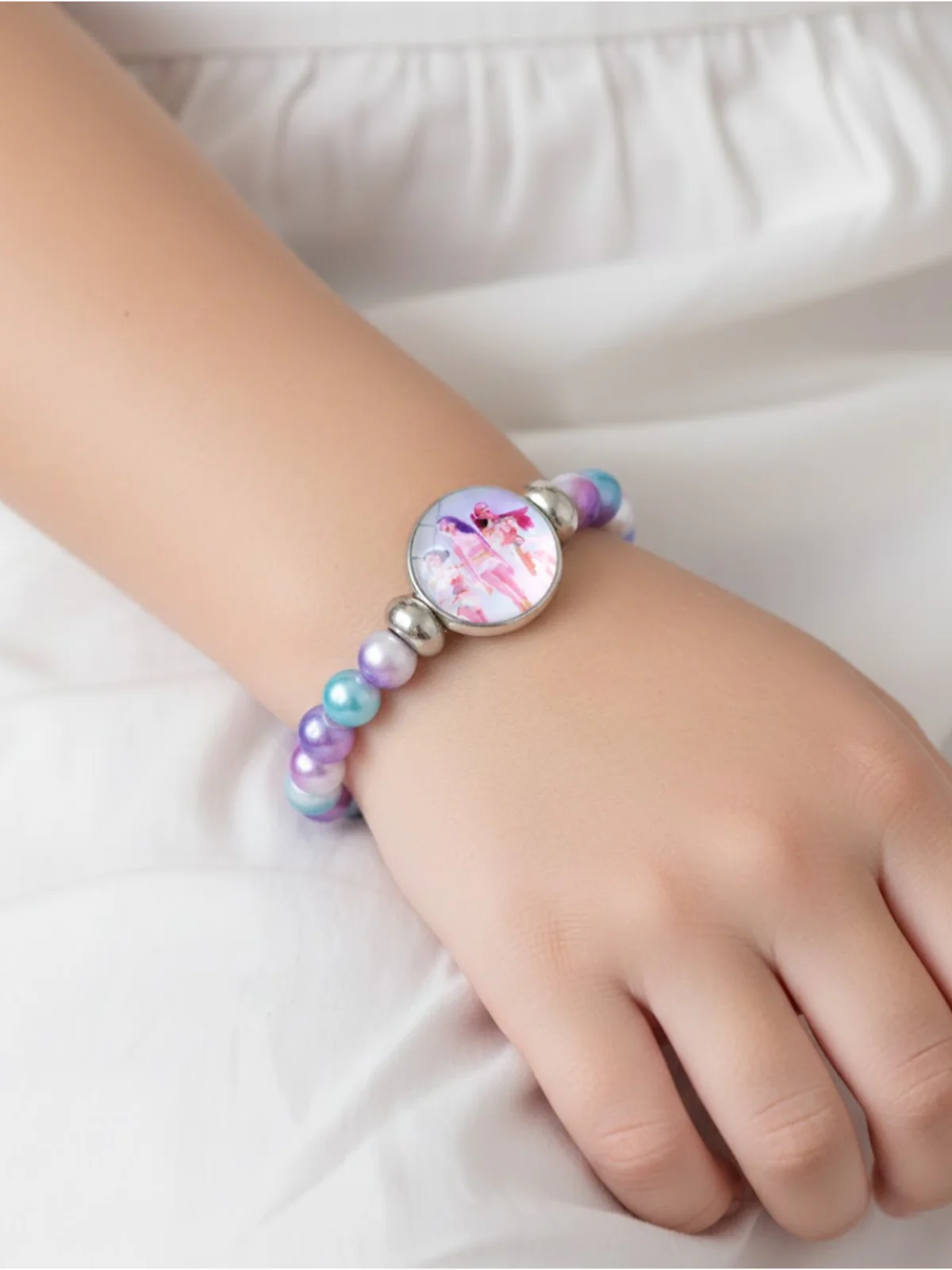 Pop Star Dream Beaded Charm Bracelet - Image 2