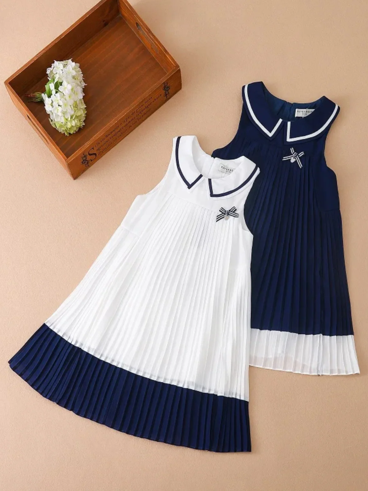 Sporty In Season Pleated Dress - Image 2