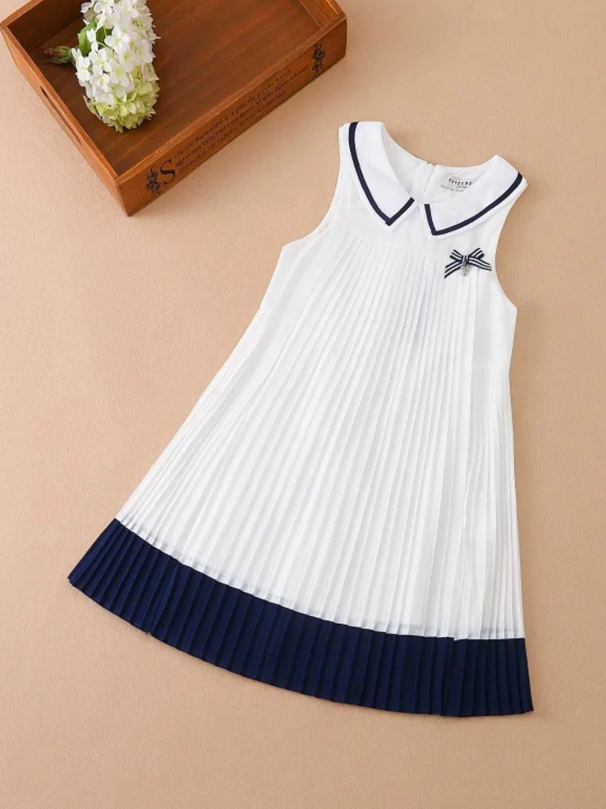 Sporty In Season Pleated Dress - Image 3