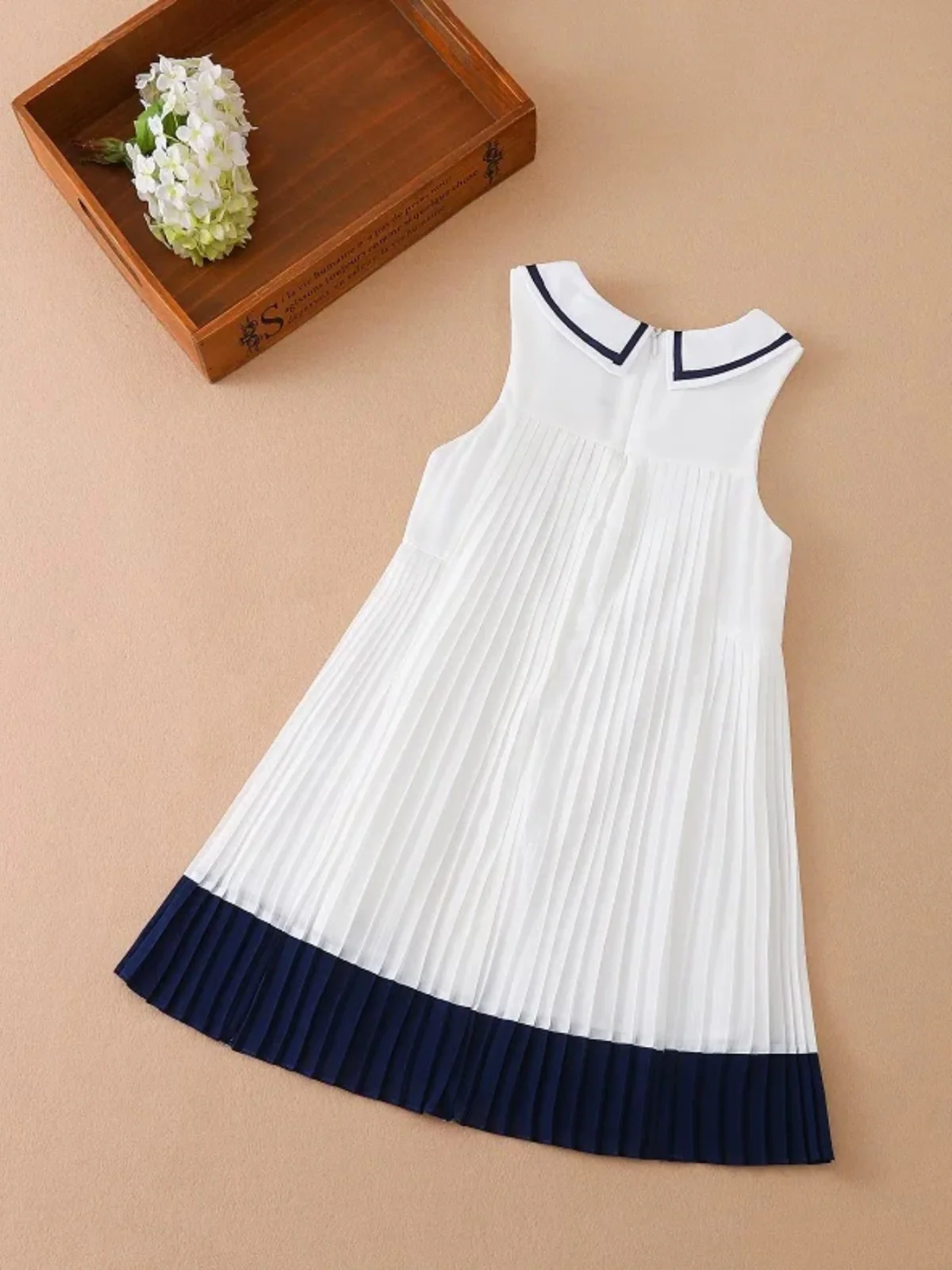 Sporty In Season Pleated Dress - Image 4