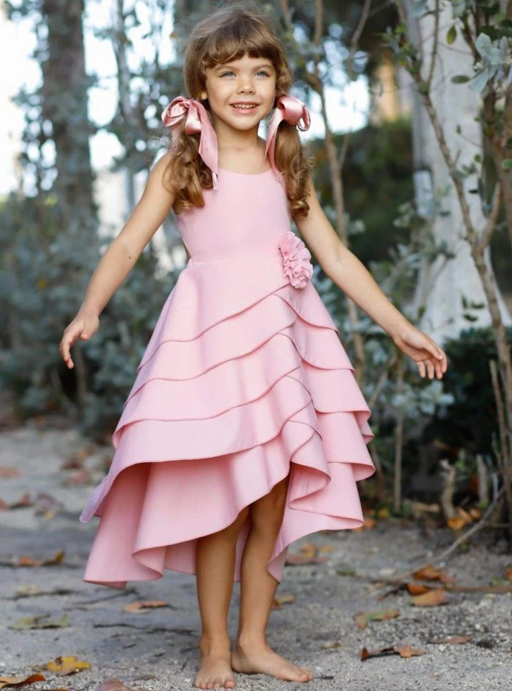 Pretty Petal Diva Tiered Dress - Image 3