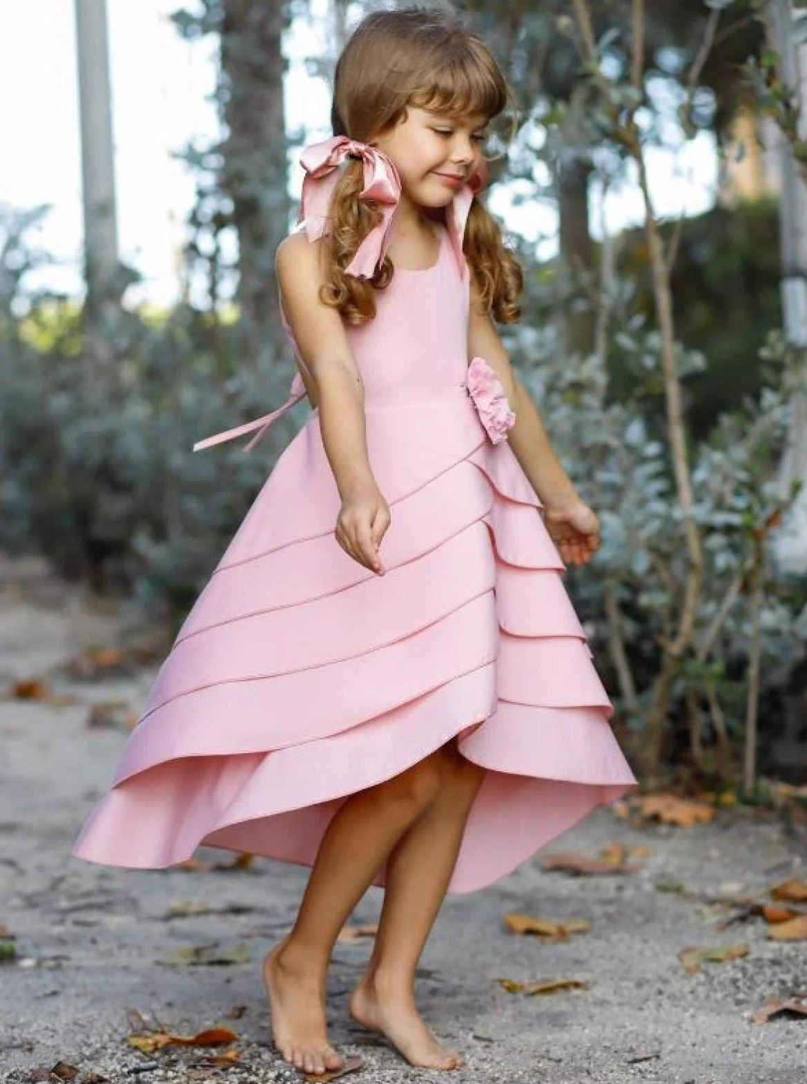 Pretty Petal Diva Tiered Dress - Image 5