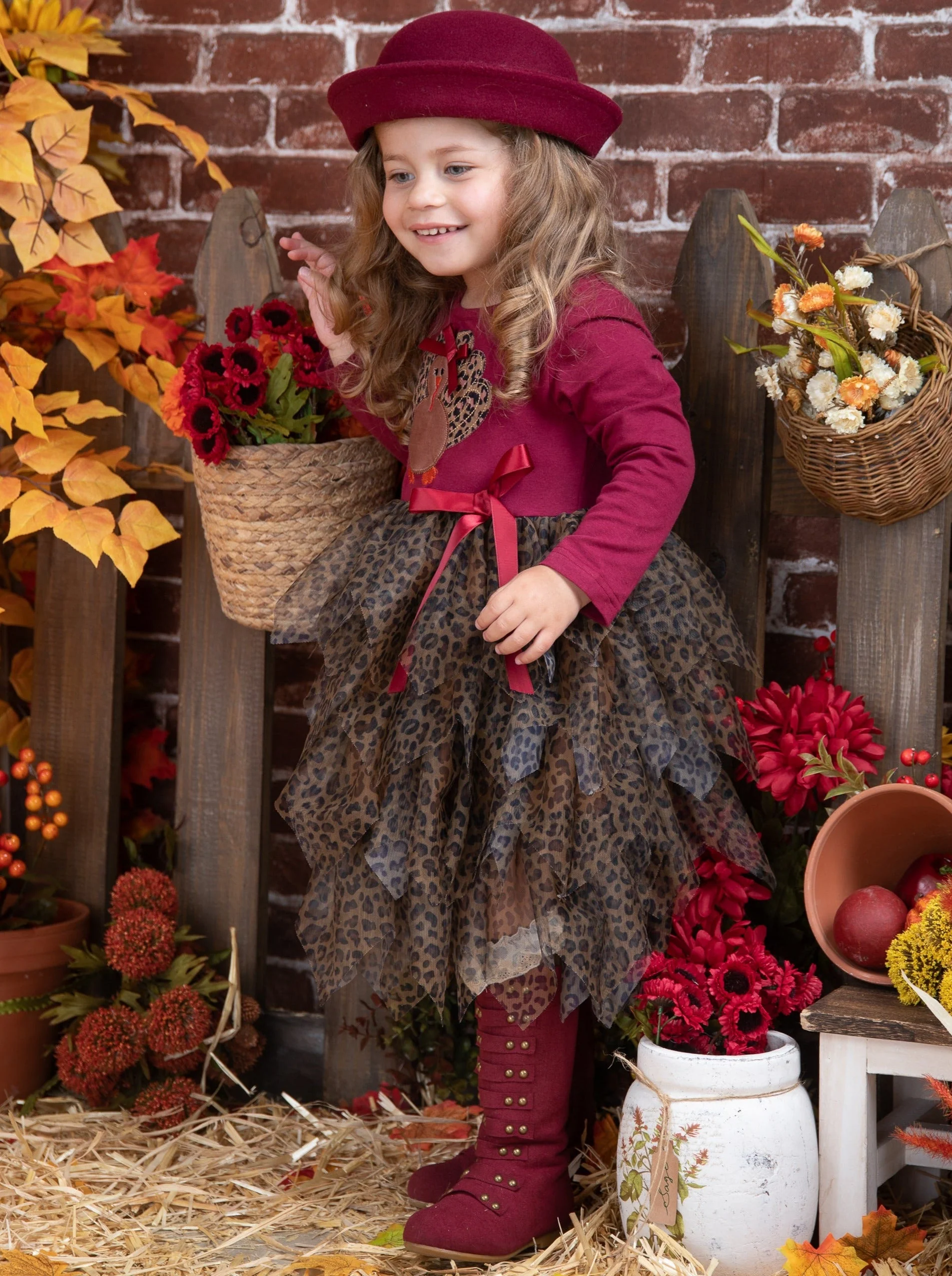 Pretty Plumage Tiered Tutu Dress - Image 4