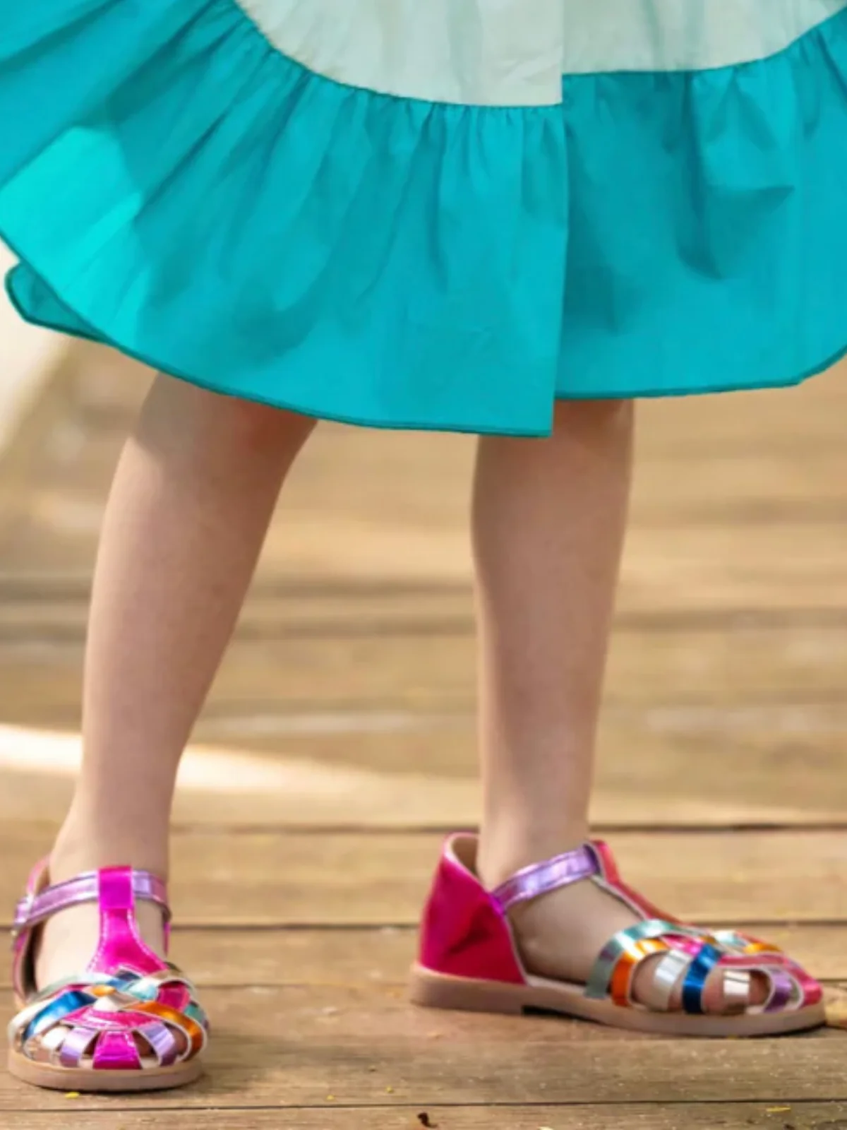 Rainbow Shine Fisherman Sandals - Image 4