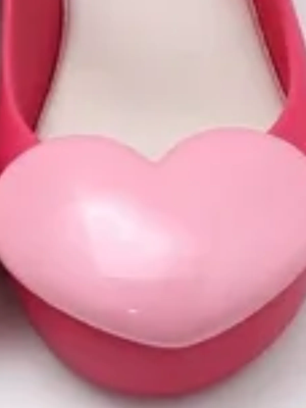 Red Heart Jelly Flats by Liv and Mia - Image 4