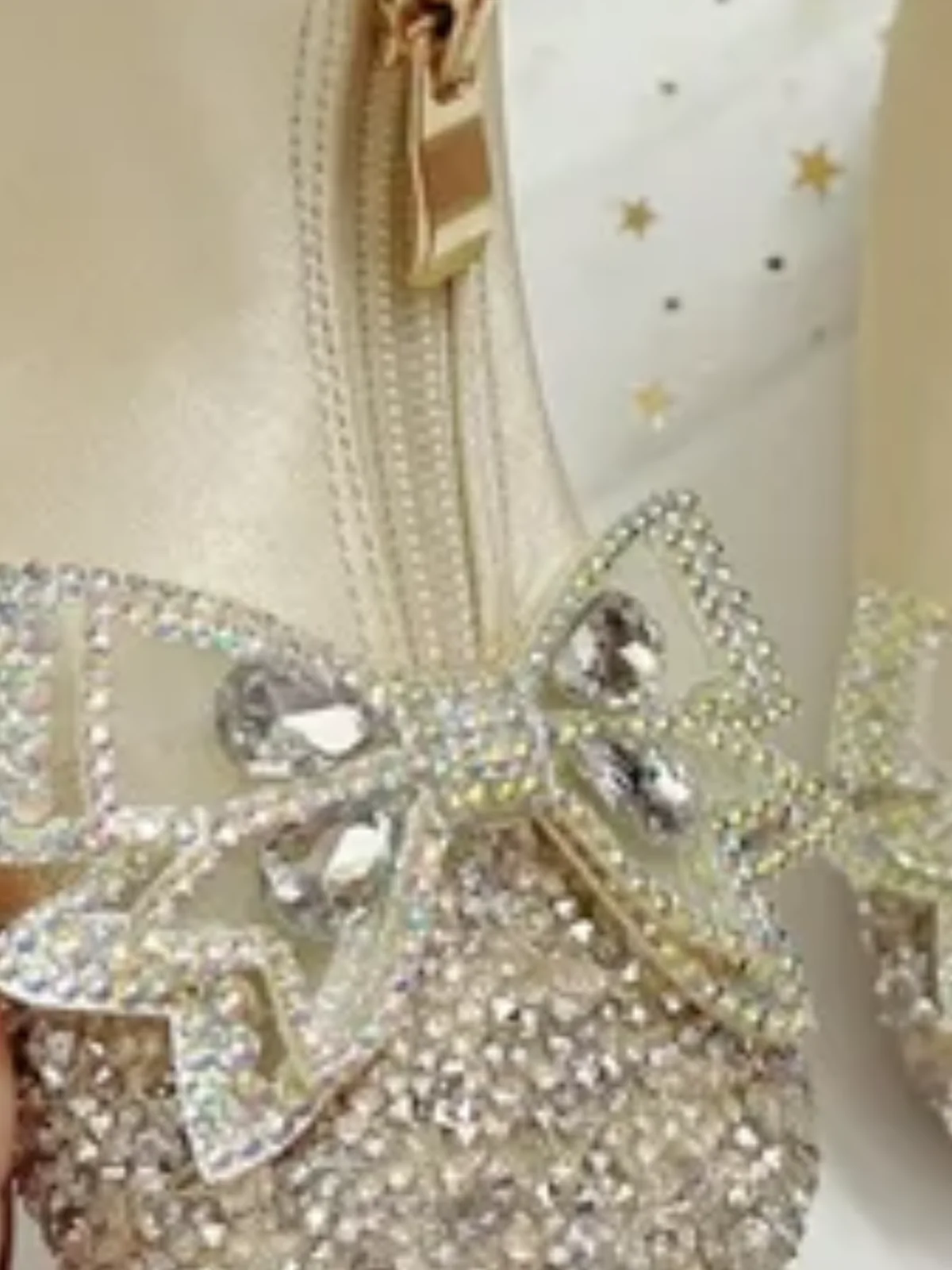 Bedazzled Beauty Crystal Bow Boots By Liv and Mia - Image 4