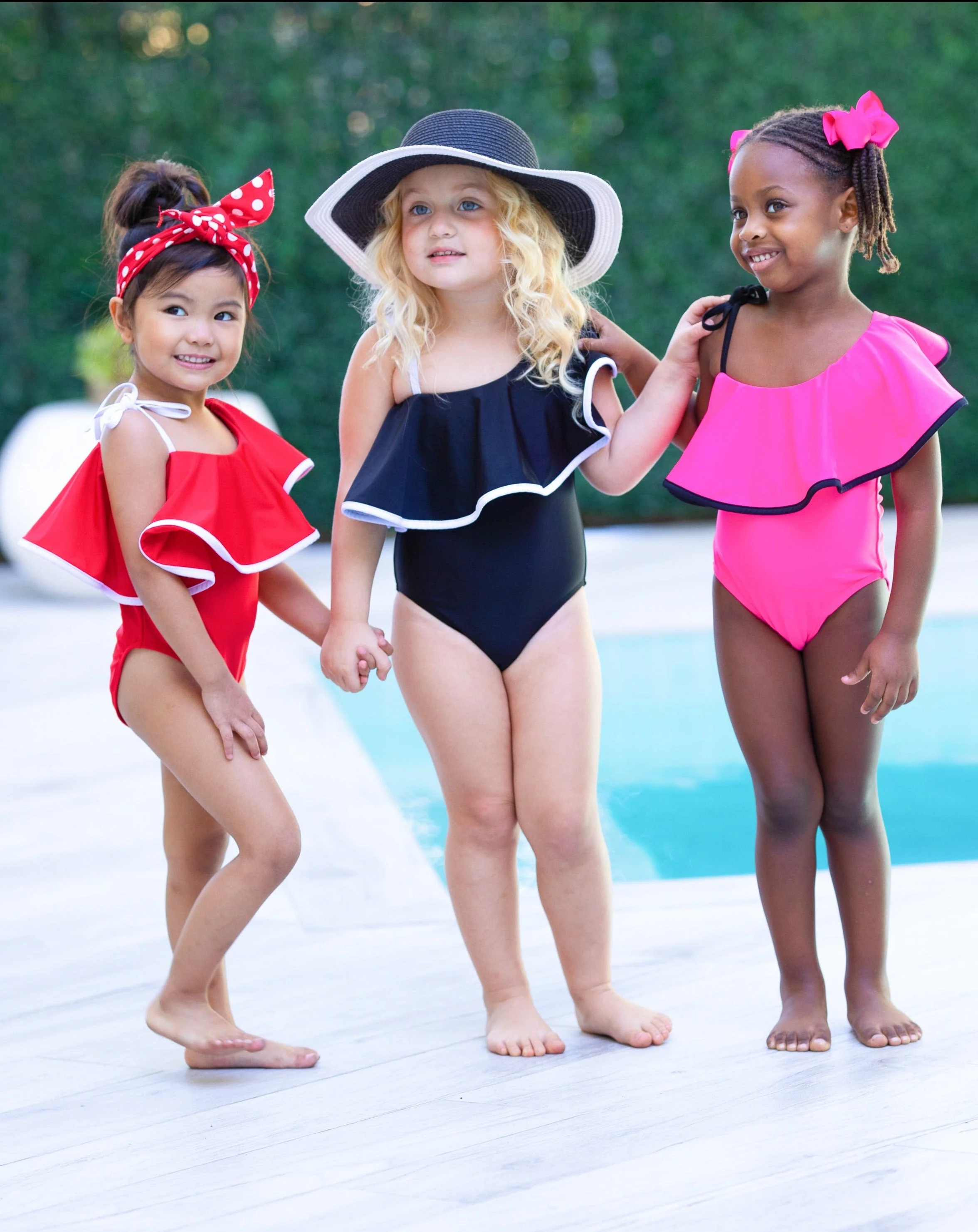 Ruffle-y Cute One Shoulder One Piece Swimsuit - Image 6