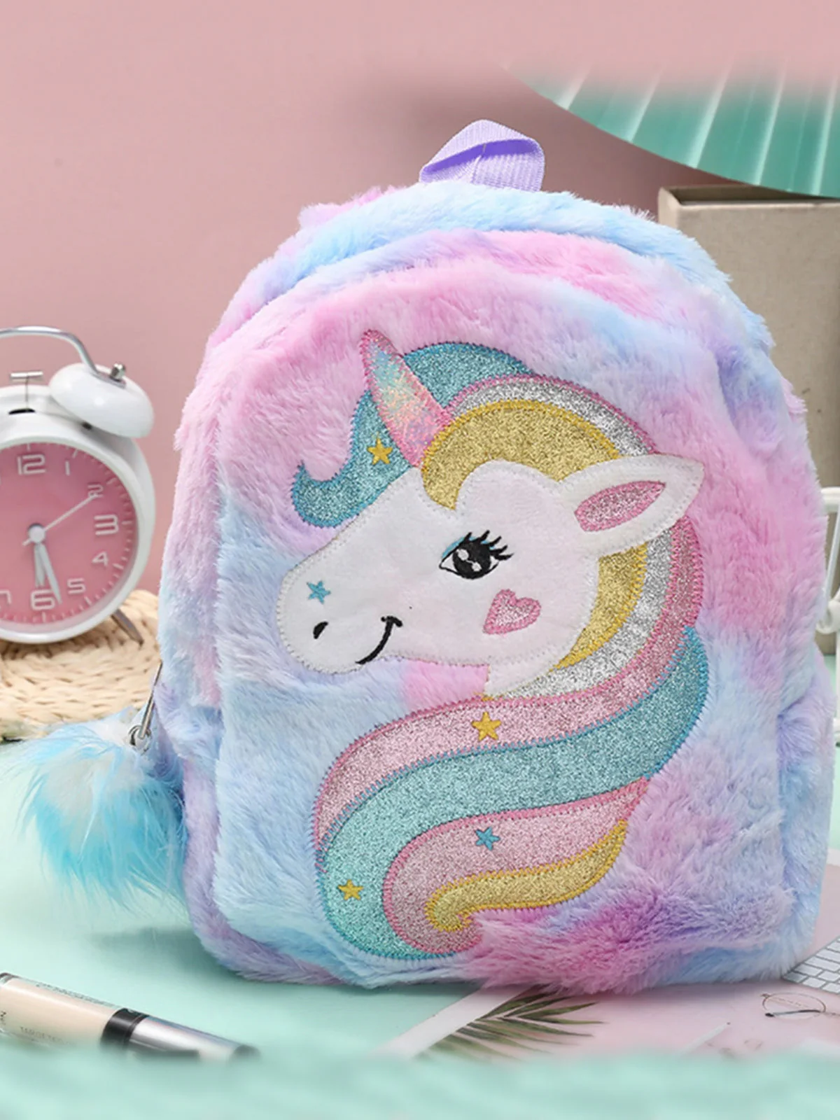 She's Magic! Plush Unicorn Backpack - Image 2