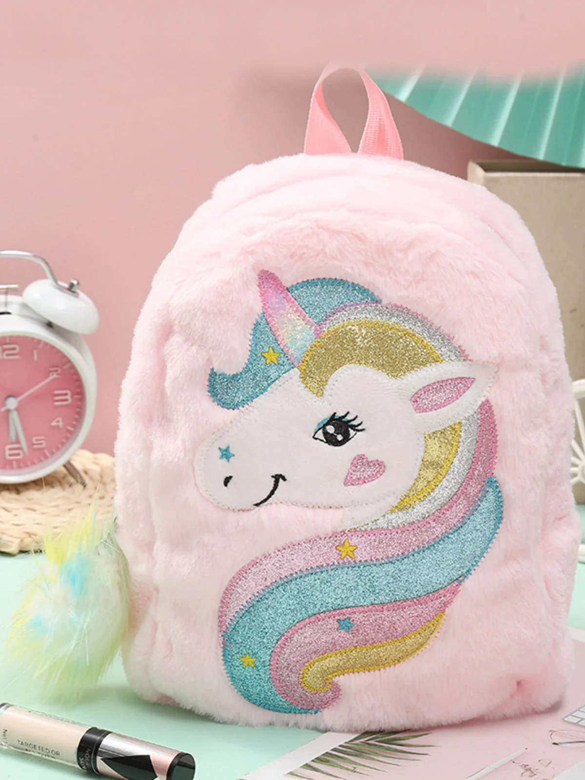 She's Magic! Plush Unicorn Backpack - Image 3