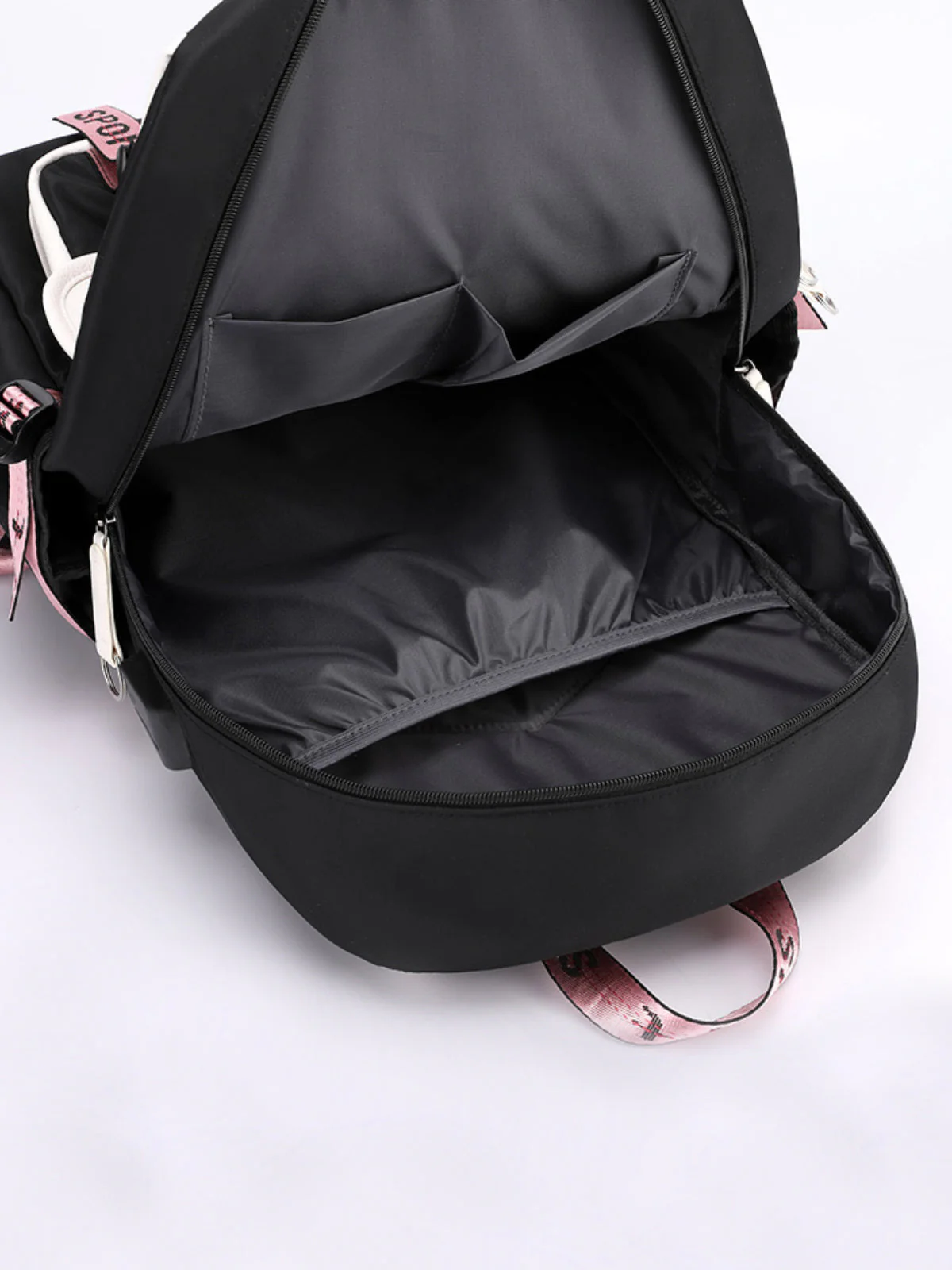 Campus Cool Girl USB Port Backpack - Image 6