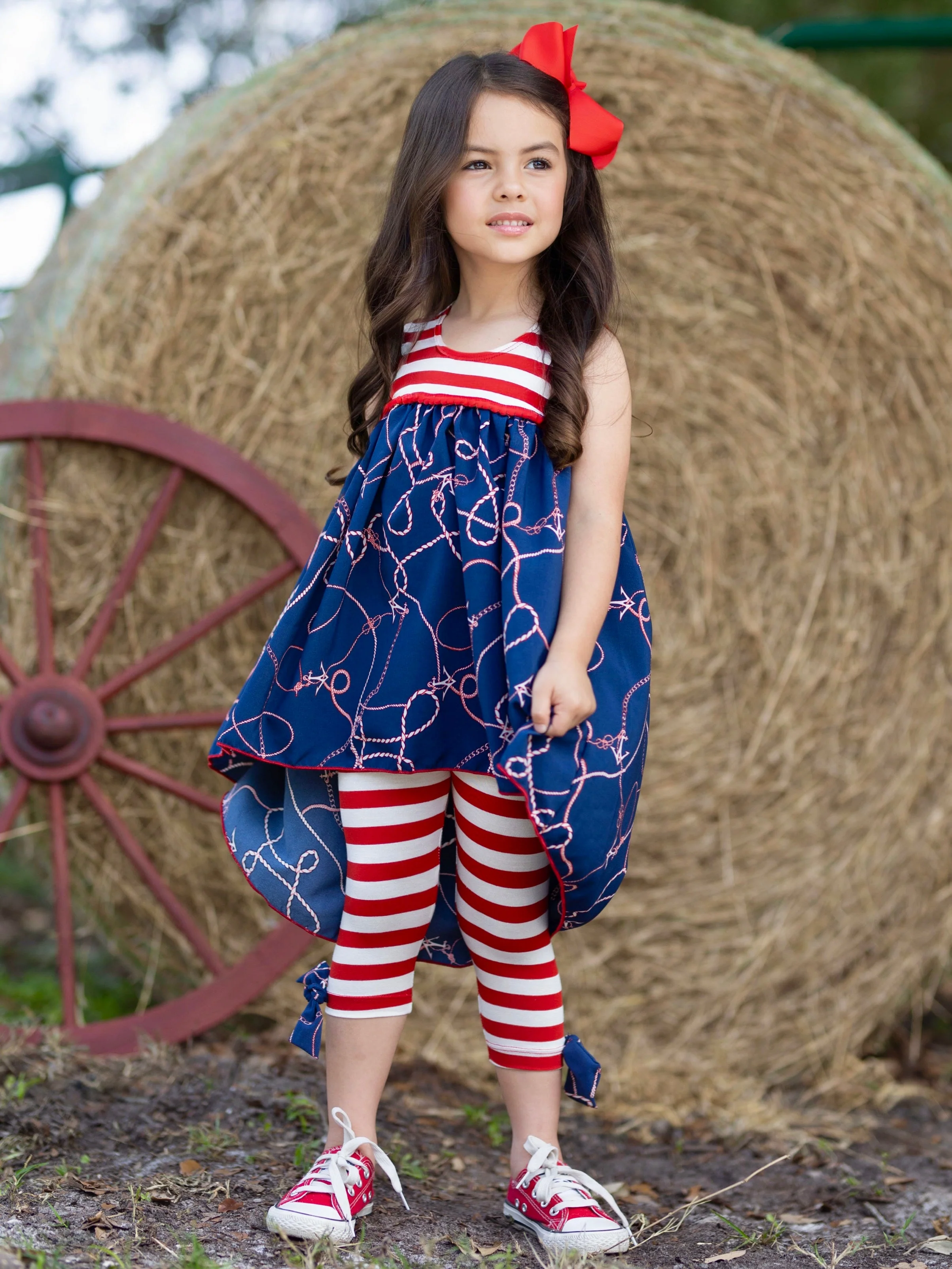 Sea Sets You Free Hi-Lo Tunic and Legging Set - Image 5
