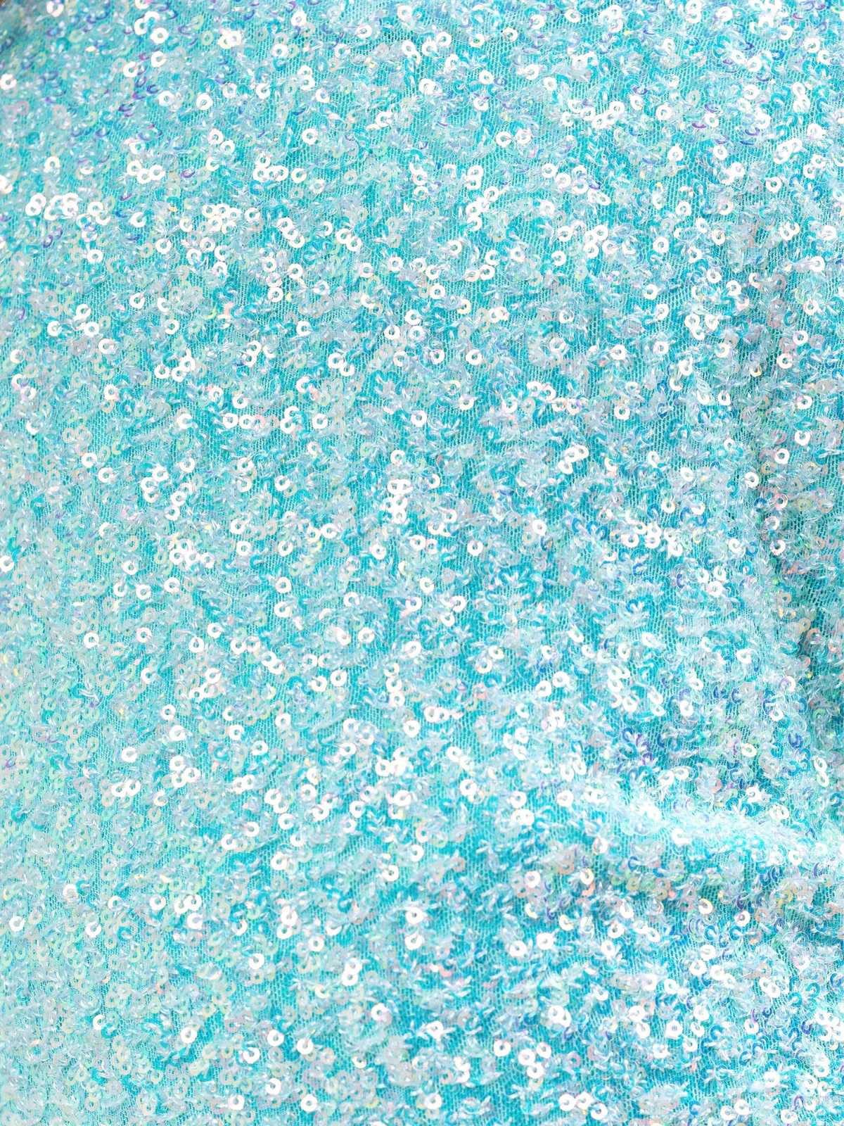 Seafoam Sparkle Top and Ruffle Pant Set - Image 5