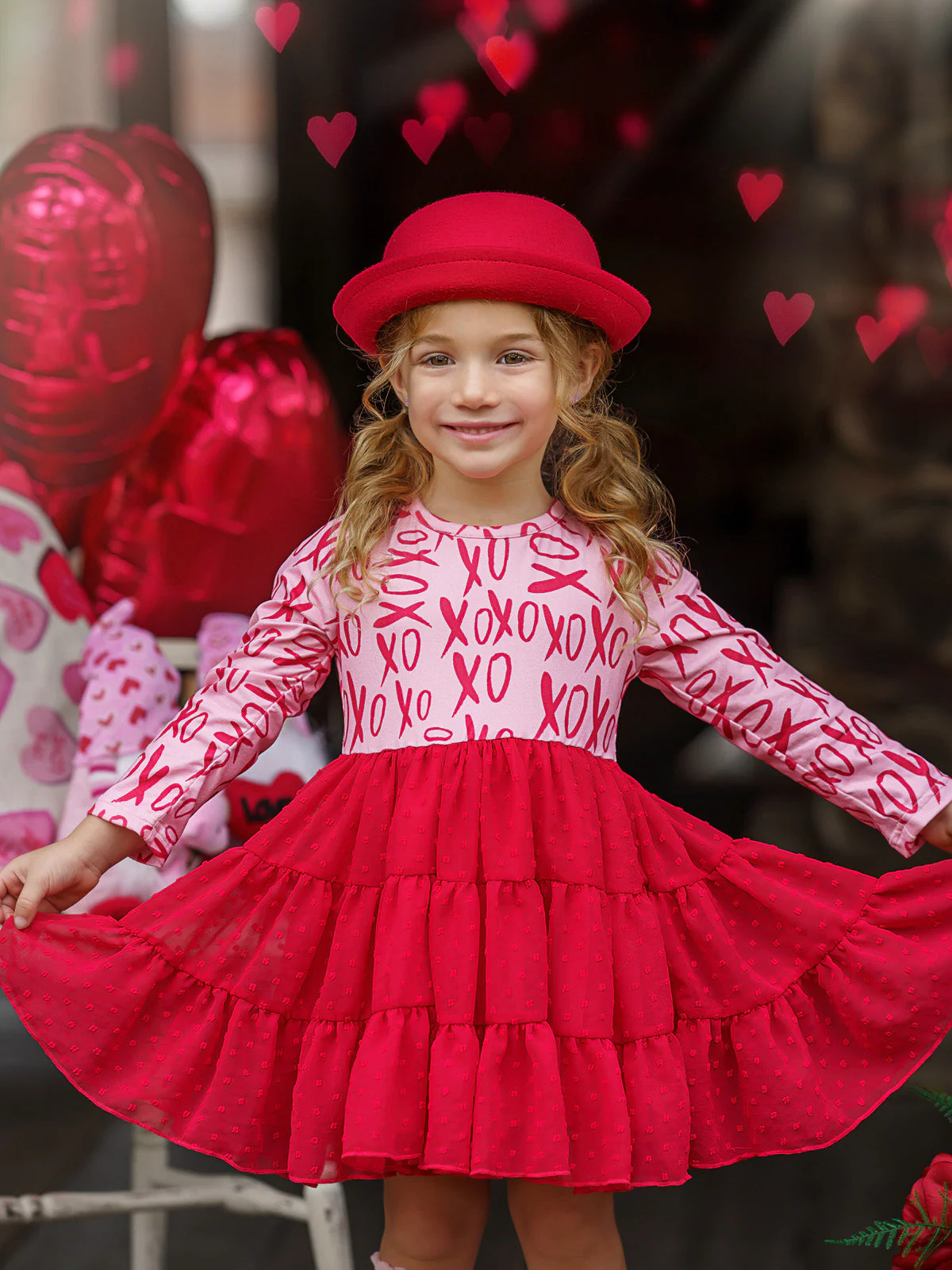Sending You XOXOs Swiss Tulle Ruffle Dress - Image 2