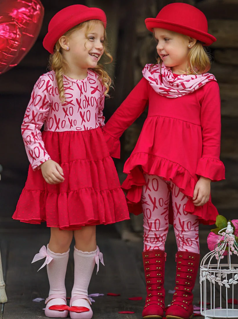 Sending You XOXOs Swiss Tulle Ruffle Dress - Image 3