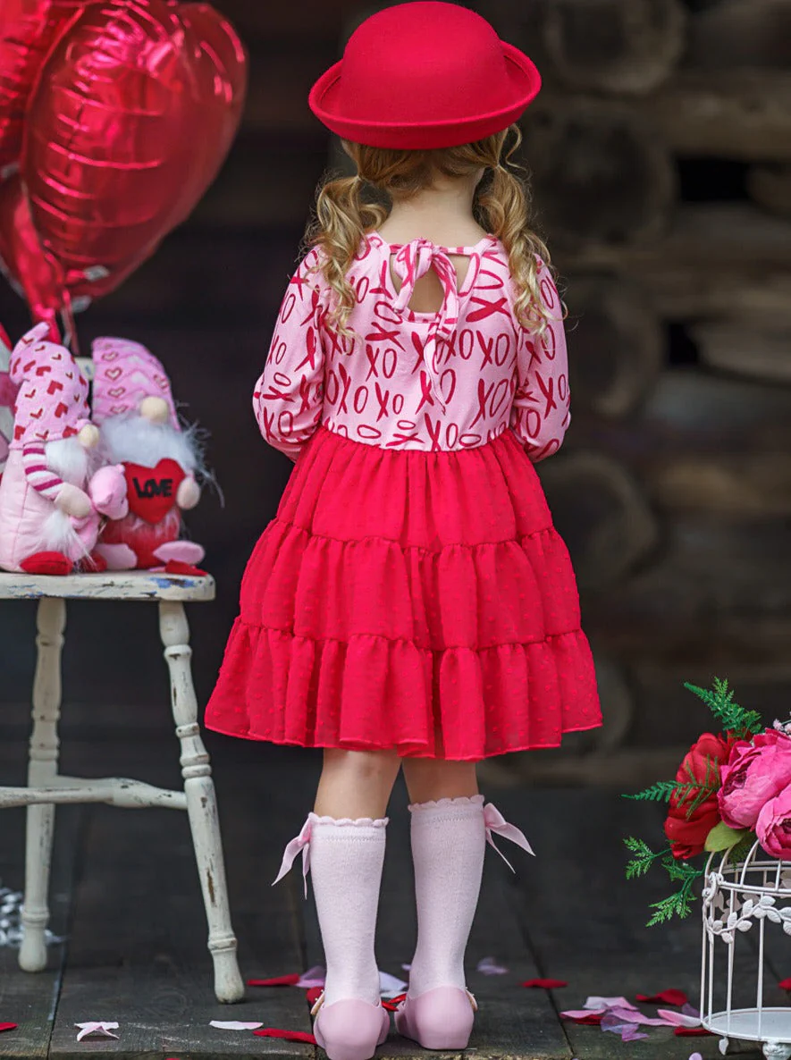 Sending You XOXOs Swiss Tulle Ruffle Dress - Image 6