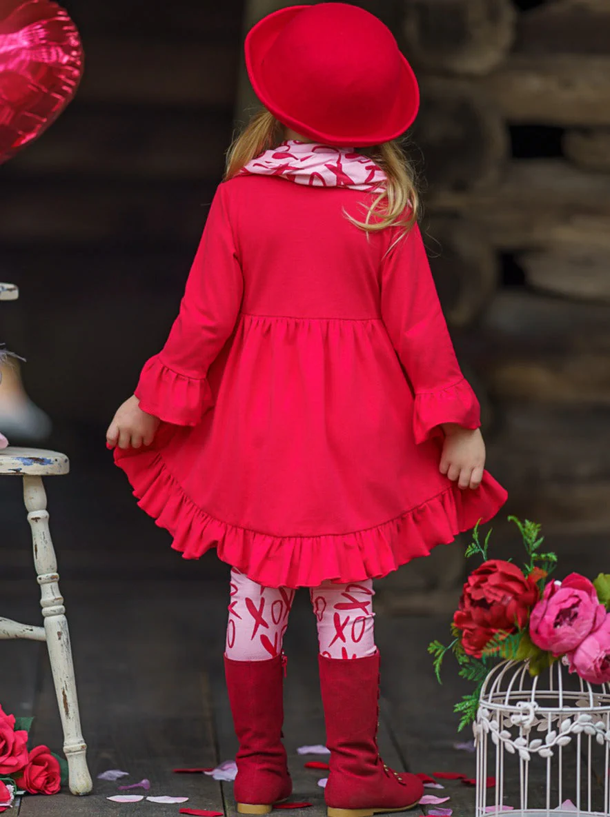 Sending You XOXOs Tunic, Scarf, and Legging Set - Image 5