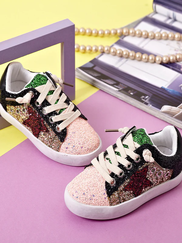Sequin Sensation Casual Sneakers by Liv and Mia - Image 2