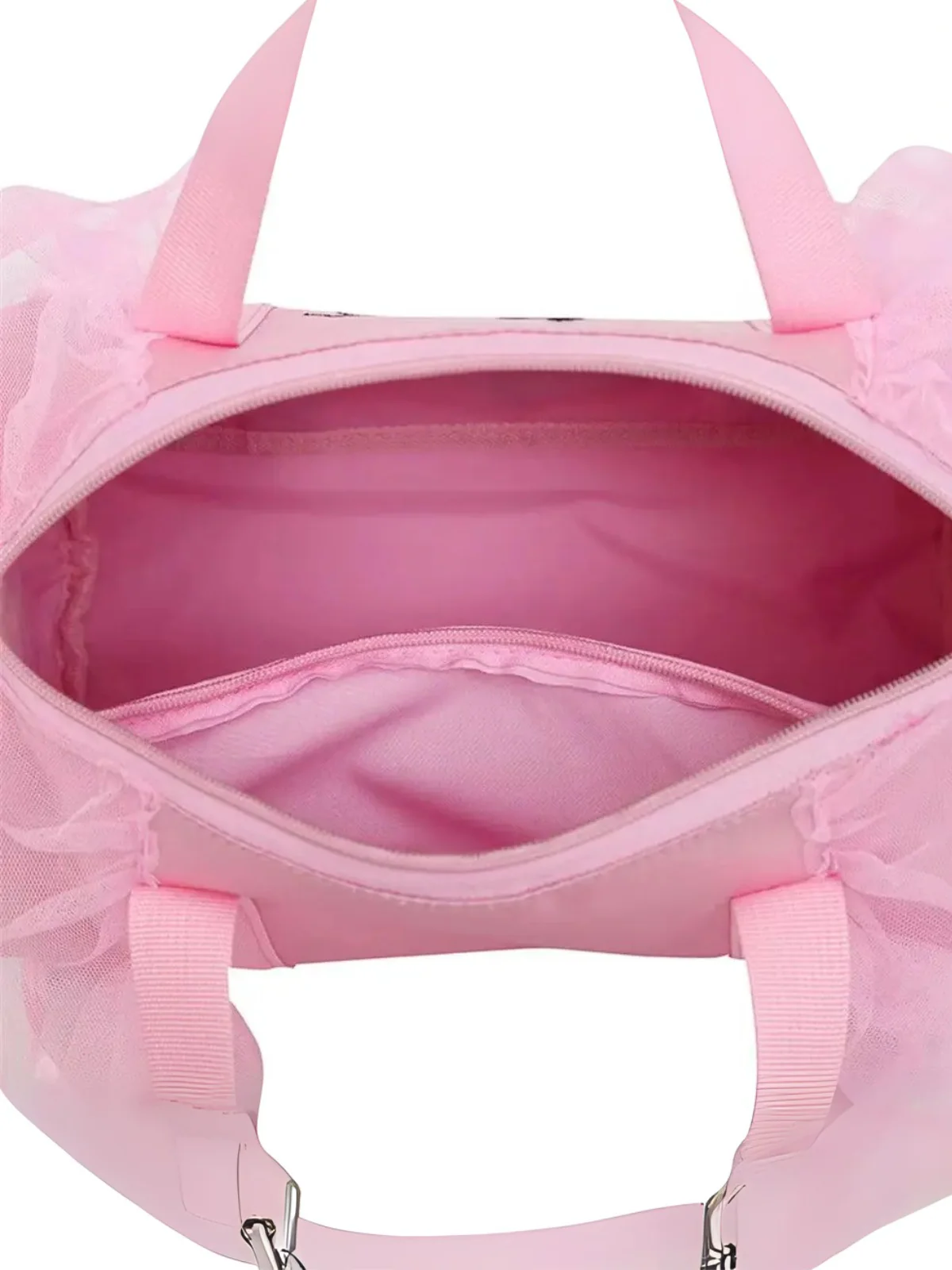 Shimmer & Shine Ballerina Dance Bag – Ballet & Gymnastics Shoulder Duffel Bag - Image 3