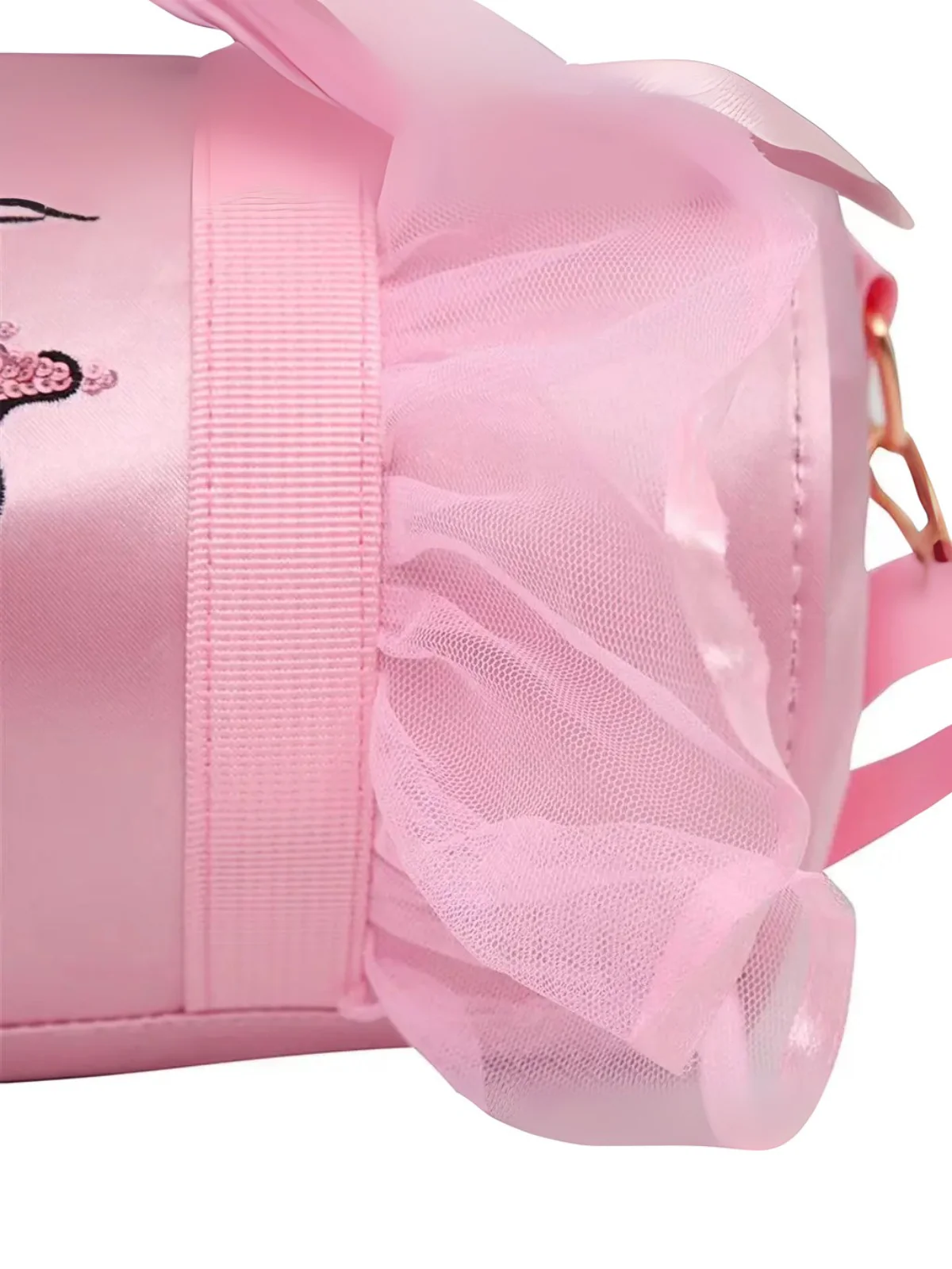 Shimmer & Shine Ballerina Dance Bag – Ballet & Gymnastics Shoulder Duffel Bag - Image 4