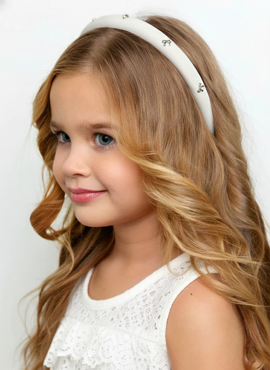 Shine Bow Sparkle Headband - Image 3