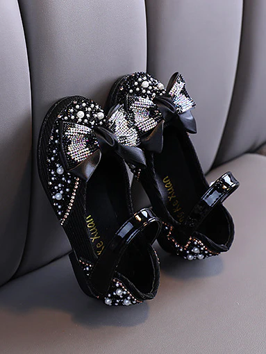 Shine Bright Rhinestone Ballet Flats by Liv and Mia - Image 8