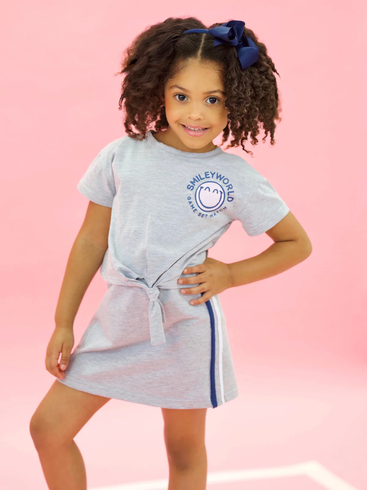 SmileyWorld Athletic Club Tie-Front Dress - Image 3