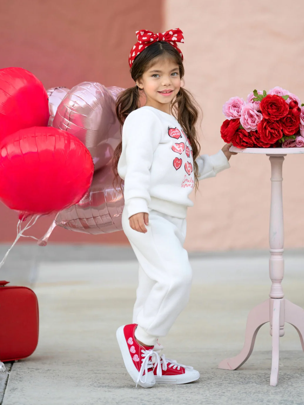 SmileyWorld Love Yourself Sweatshirt & Jogger Set - Image 5