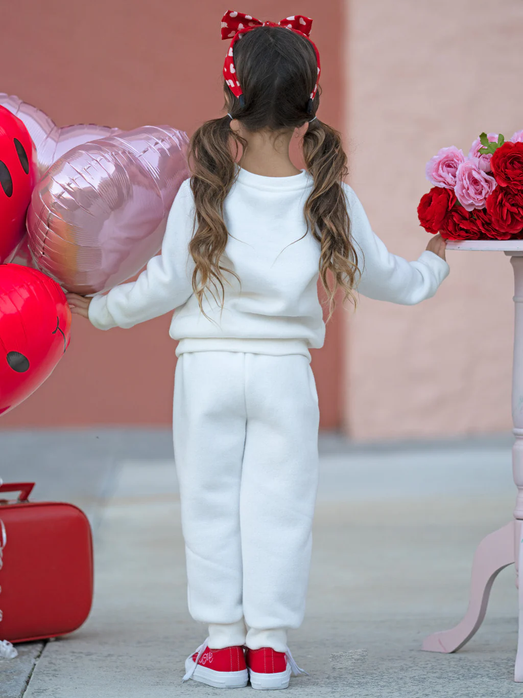 SmileyWorld Love Yourself Sweatshirt & Jogger Set - Image 6