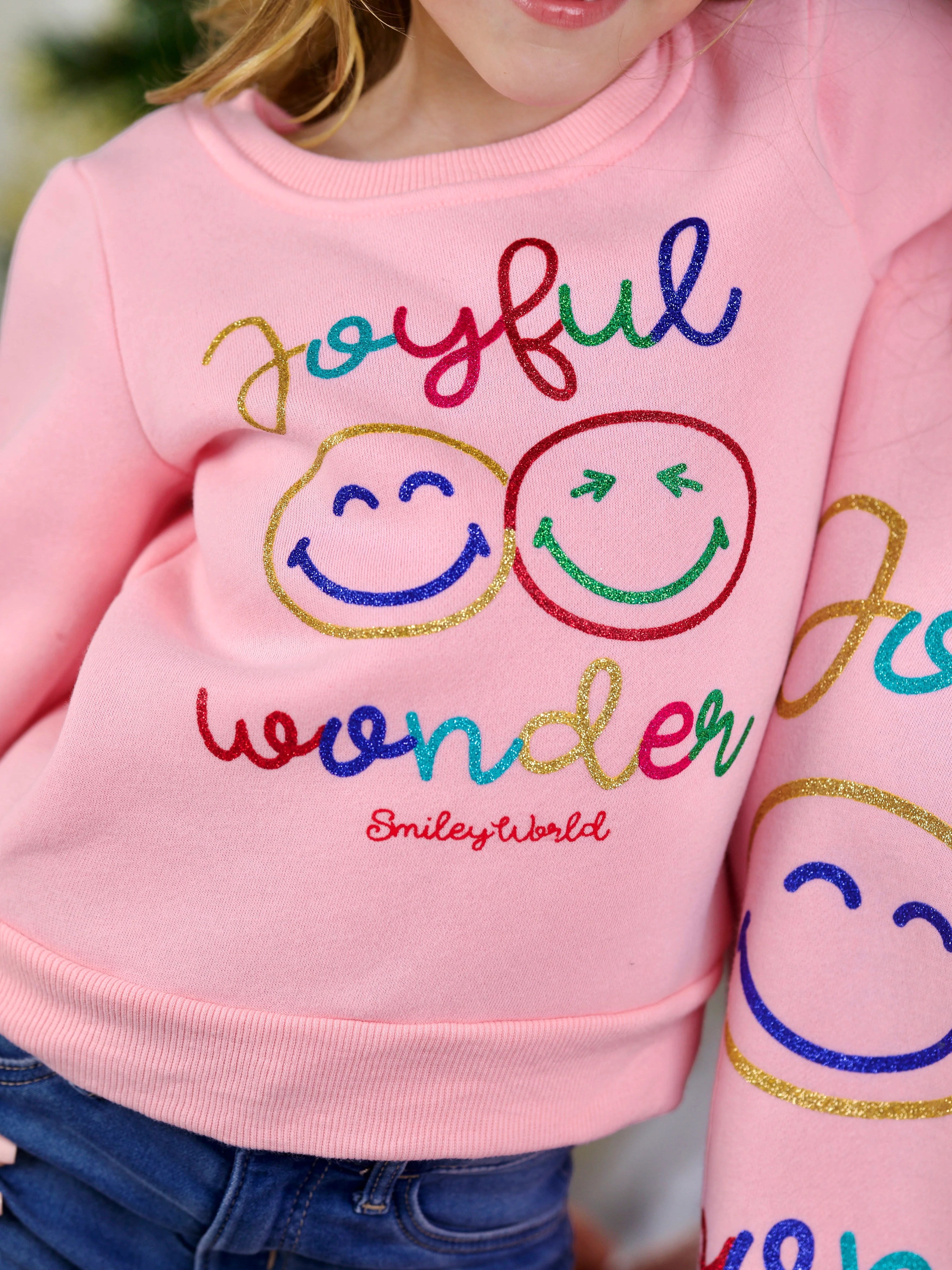 SmileyWorld Mommy and Me Joyful Wonder Crewneck Sweatshirt - Image 2