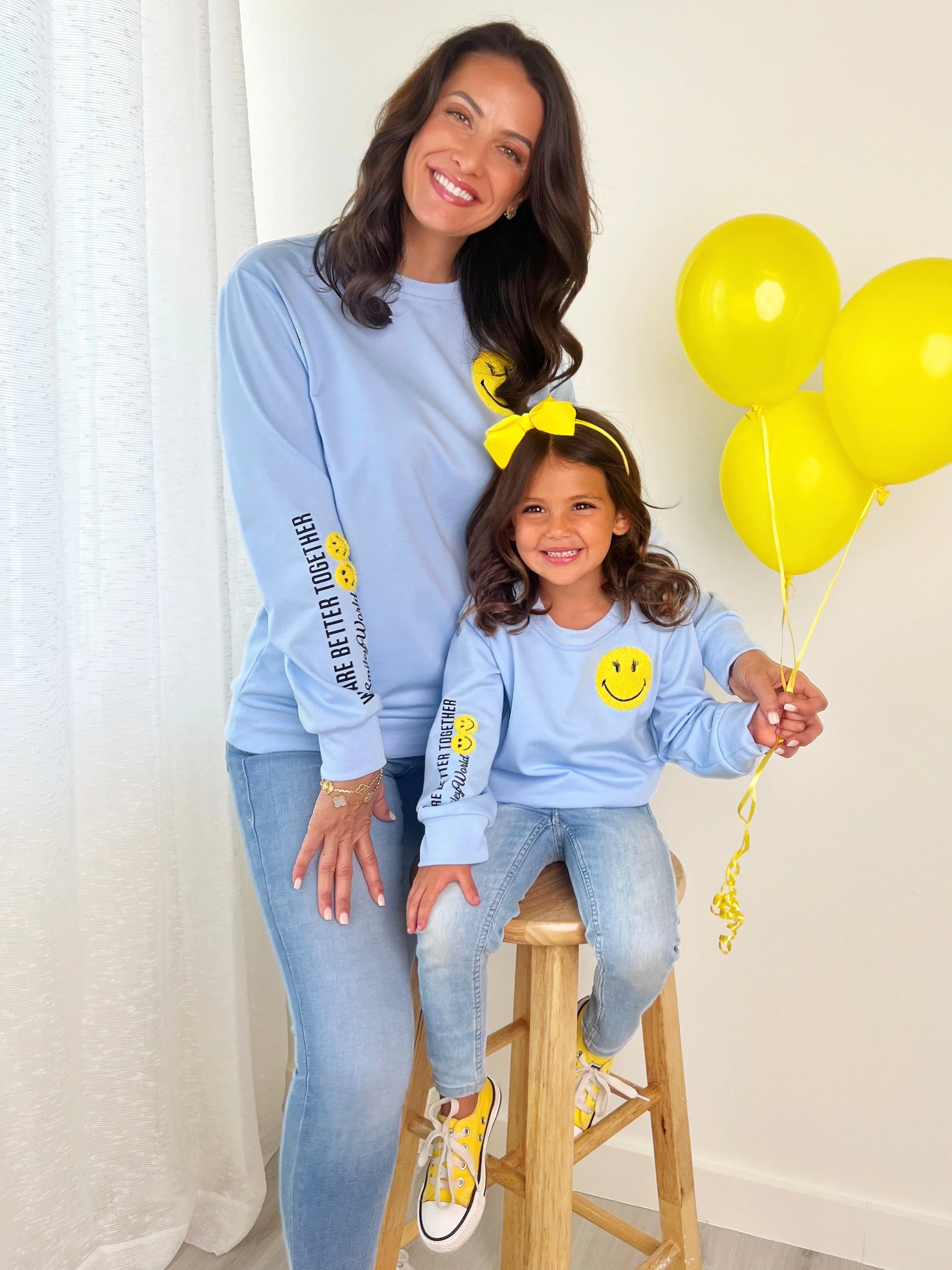 SmileyWorld  We Are Better Together Crewneck - Image 4