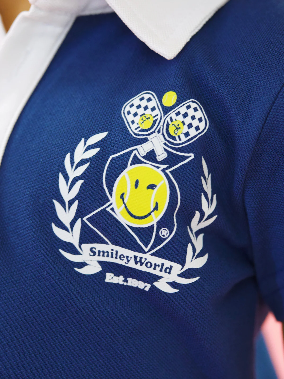 SmileyWorld Navy Prep Pleated Tennis Dress - Image 3