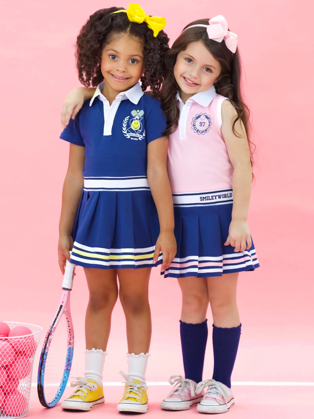 SmileyWorld Pretty in Play Pleated Tennis Dress - Image 5