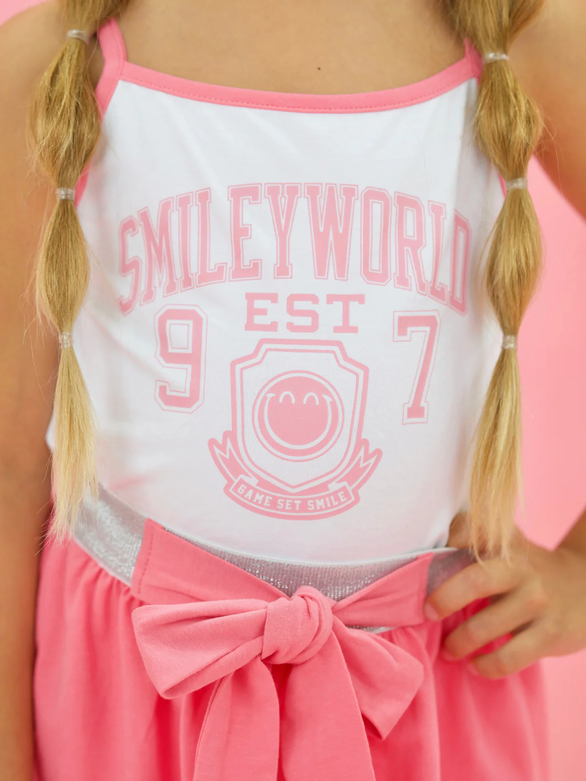 SmileyWorld Sweet & Sporty Bow Skirt Set - Image 2