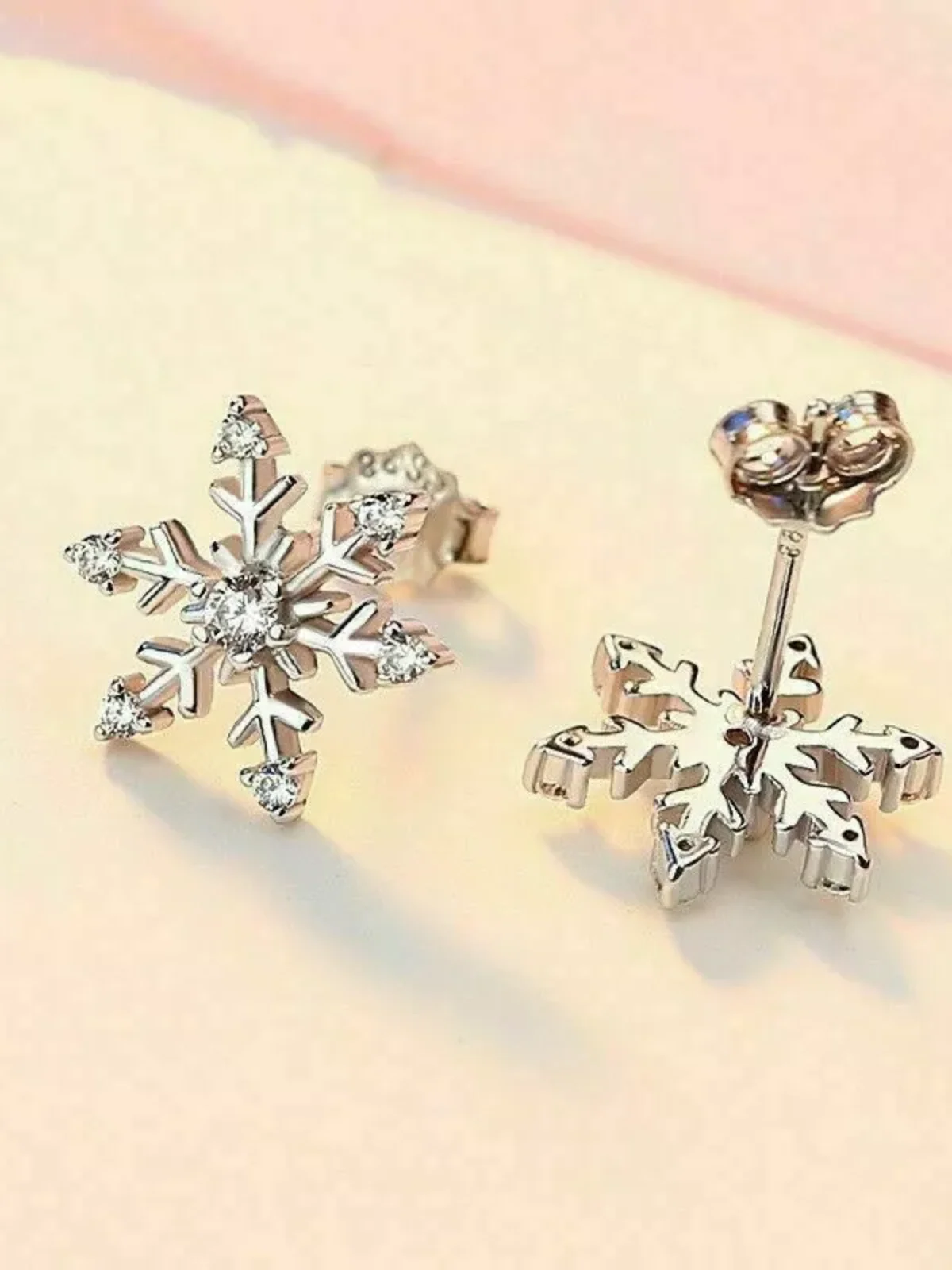 Sweet Snowflake Earrings - Image 3