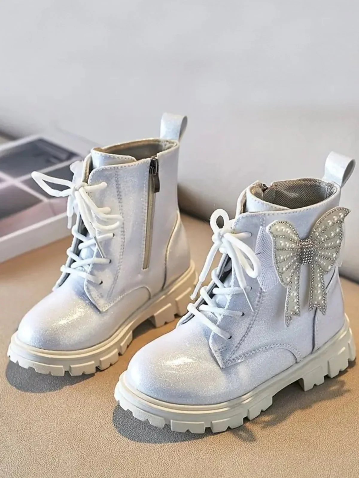 Bows and Sparkles Boots By Liv and Mia - Image 2
