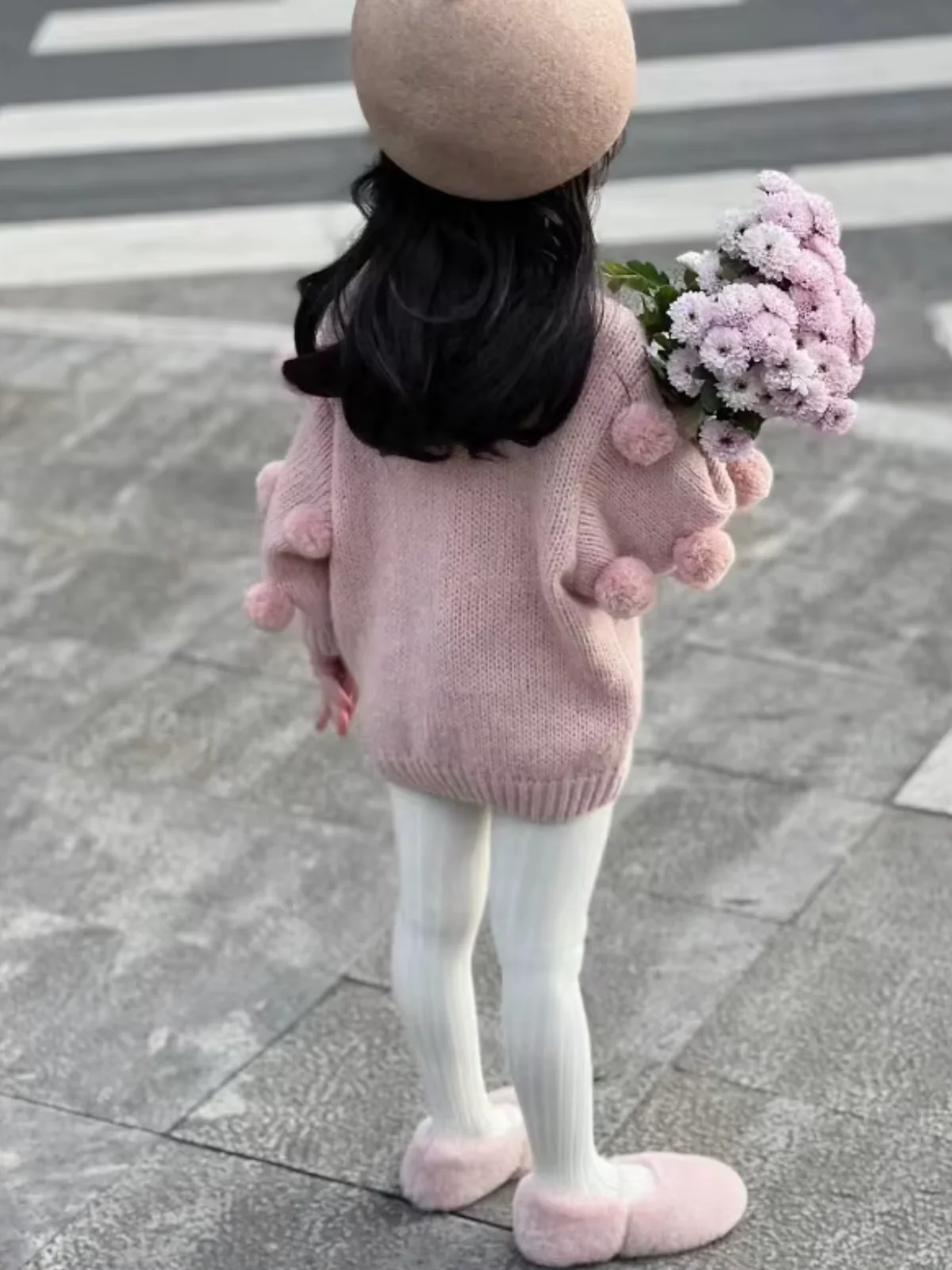 Snuggle In Style Oversized Knit Sweater - Image 4