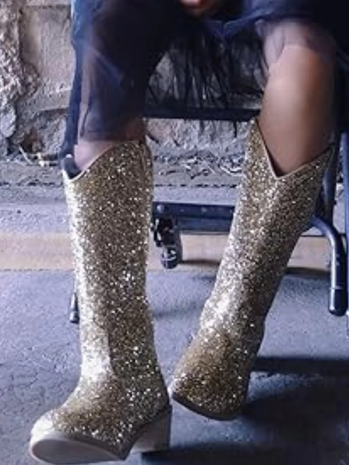 Sparkle and Shine Cowboy Boots by Liv and Mia - Image 3
