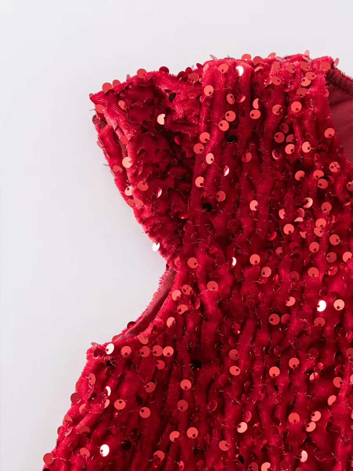 Sparkle Charm Sequin Tulle Dress - Image 11