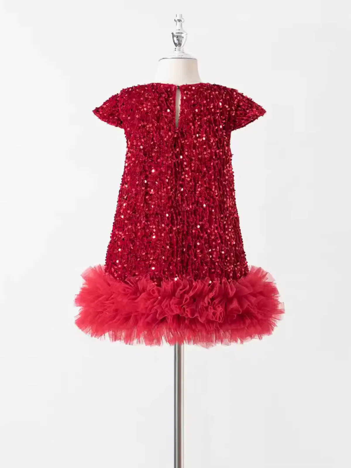 Sparkle Charm Sequin Tulle Dress - Image 7