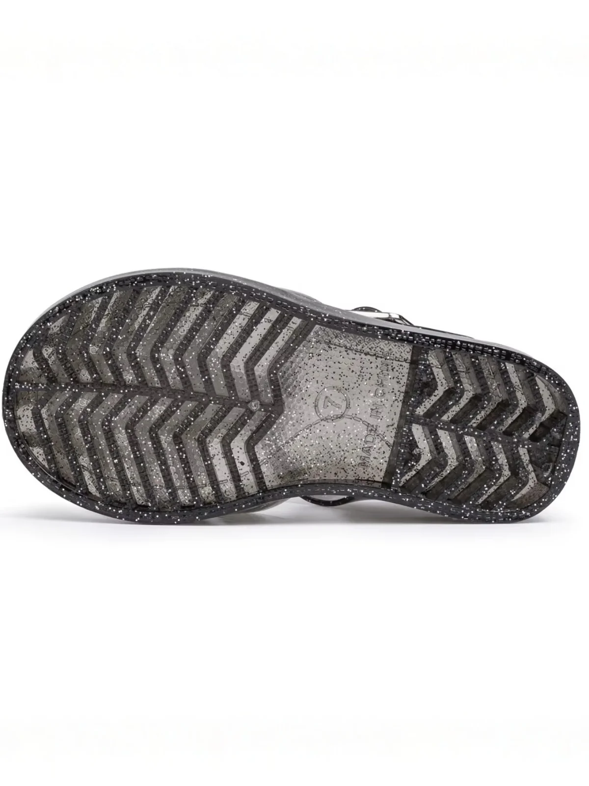 Sparkle Splash Glitter Jelly Buckle Sandal - Image 7