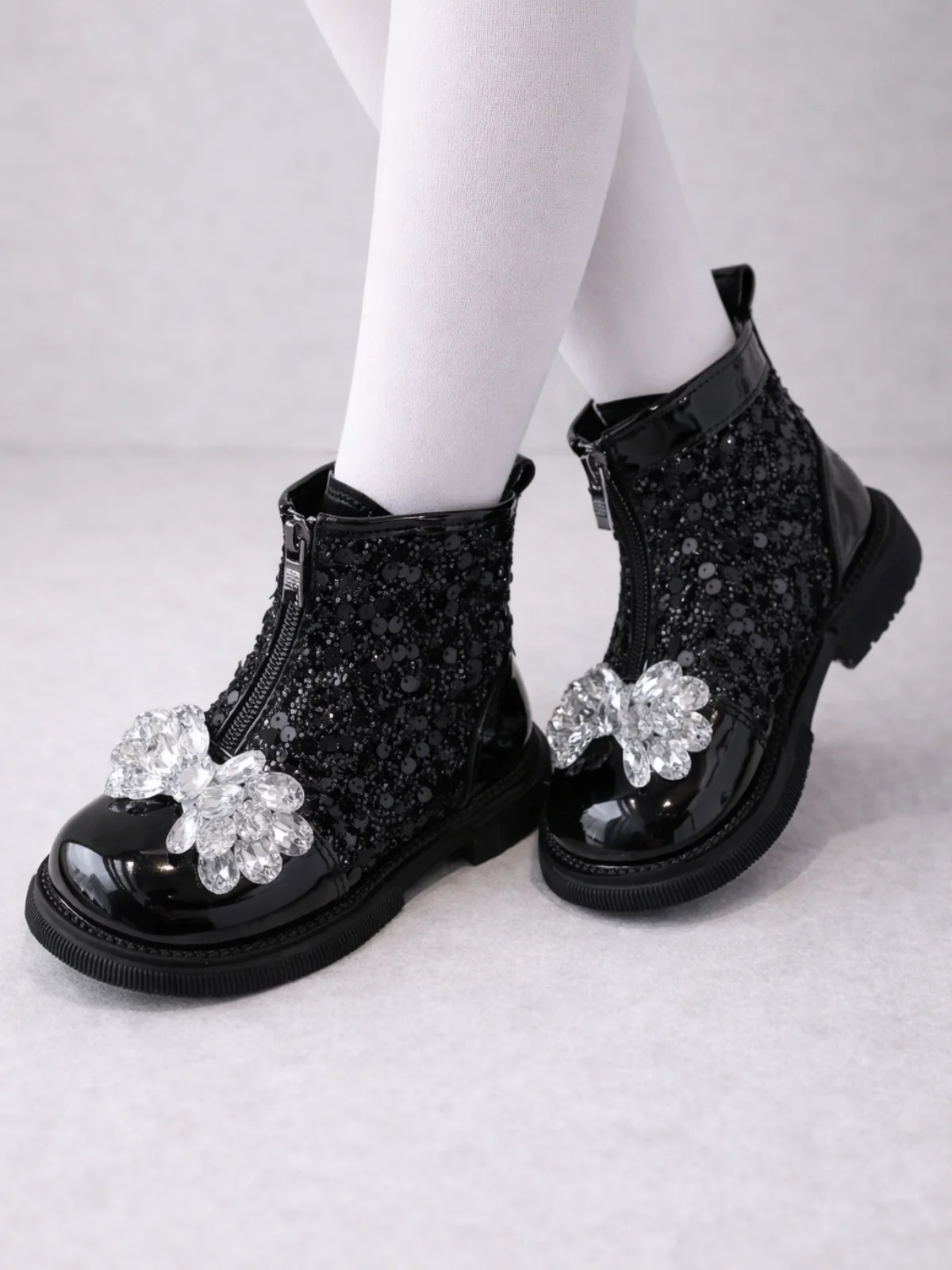 Sparkle Luxe Sparkle Bow Boots - Image 3
