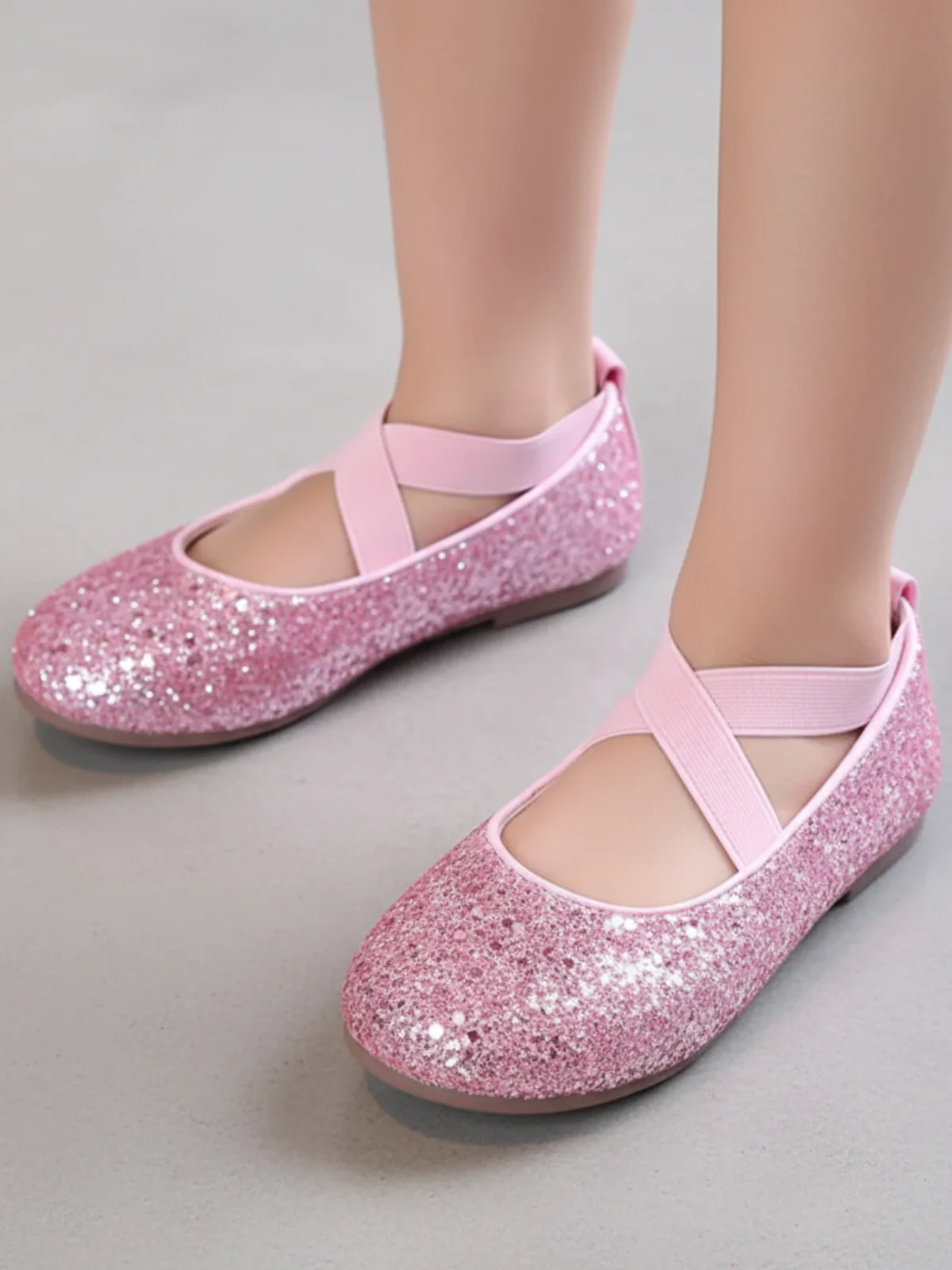 Sparkly Glitter Ballet Flats By Liv and Mia - Image 7