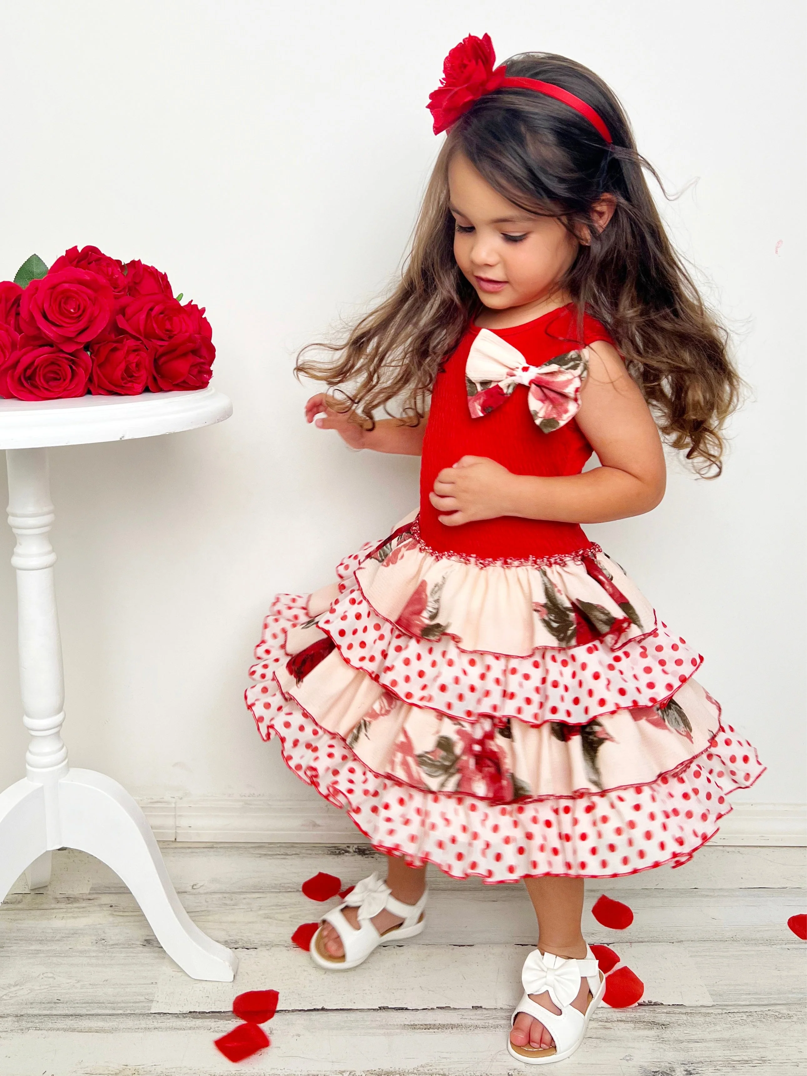 Spottie Dottie Tank Tiered Ruffle Dress - Image 6