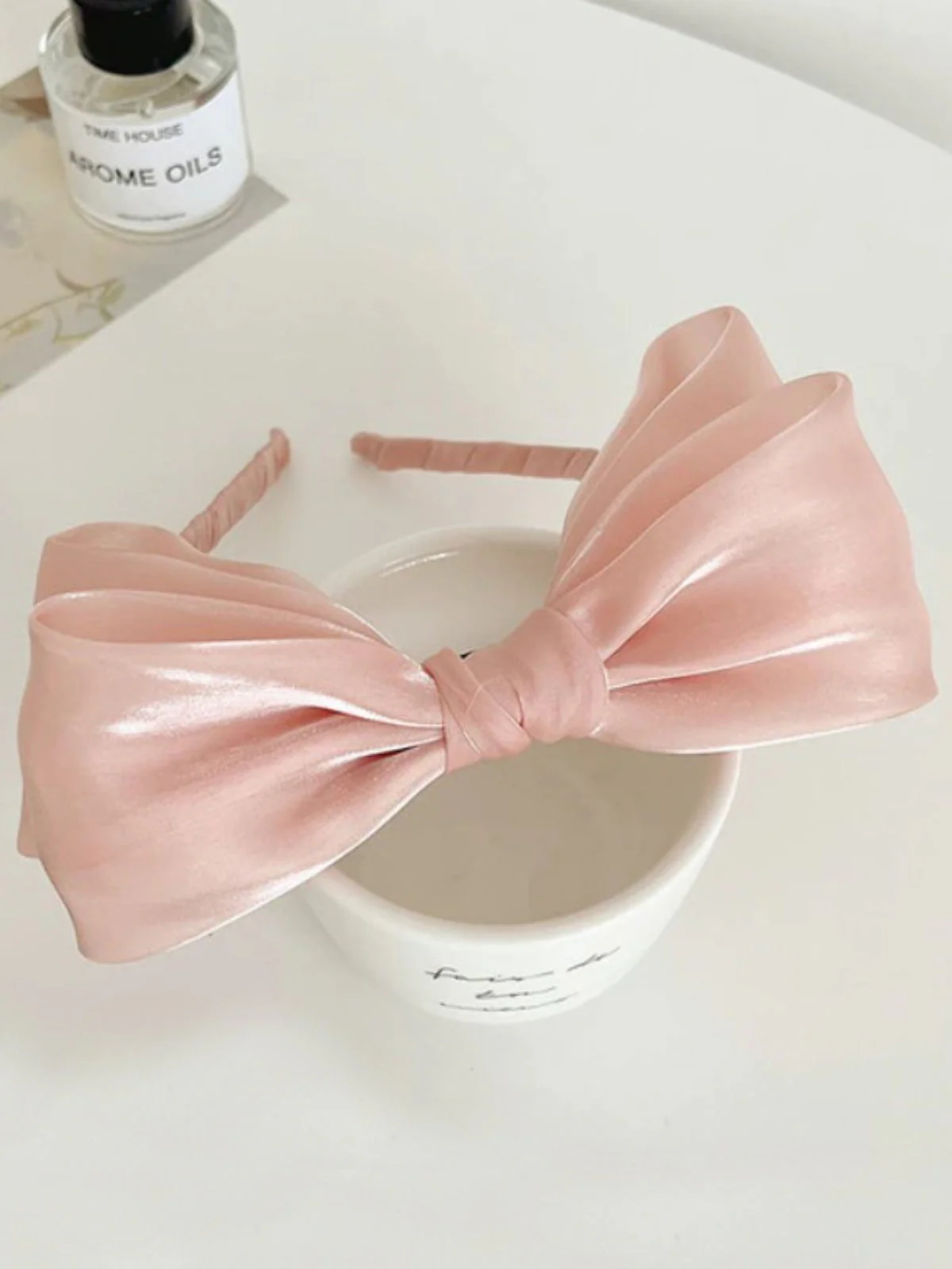 Lookin' Cute Double Bow Thin Headband - Image 2