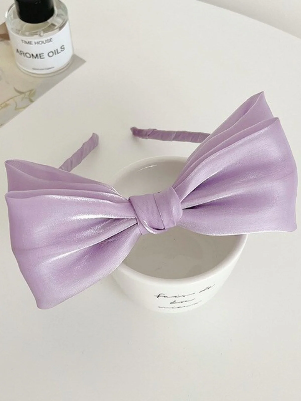 Lookin' Cute Double Bow Thin Headband - Image 3