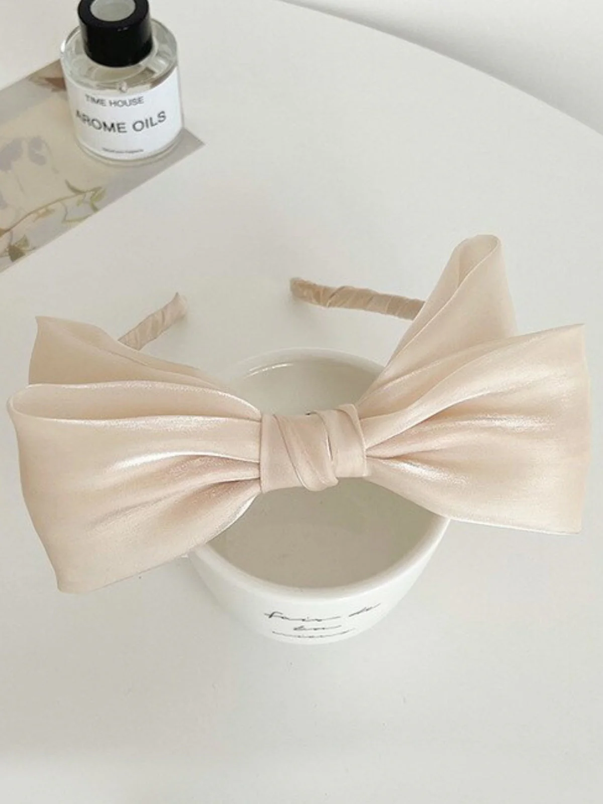 Lookin' Cute Double Bow Thin Headband - Image 4