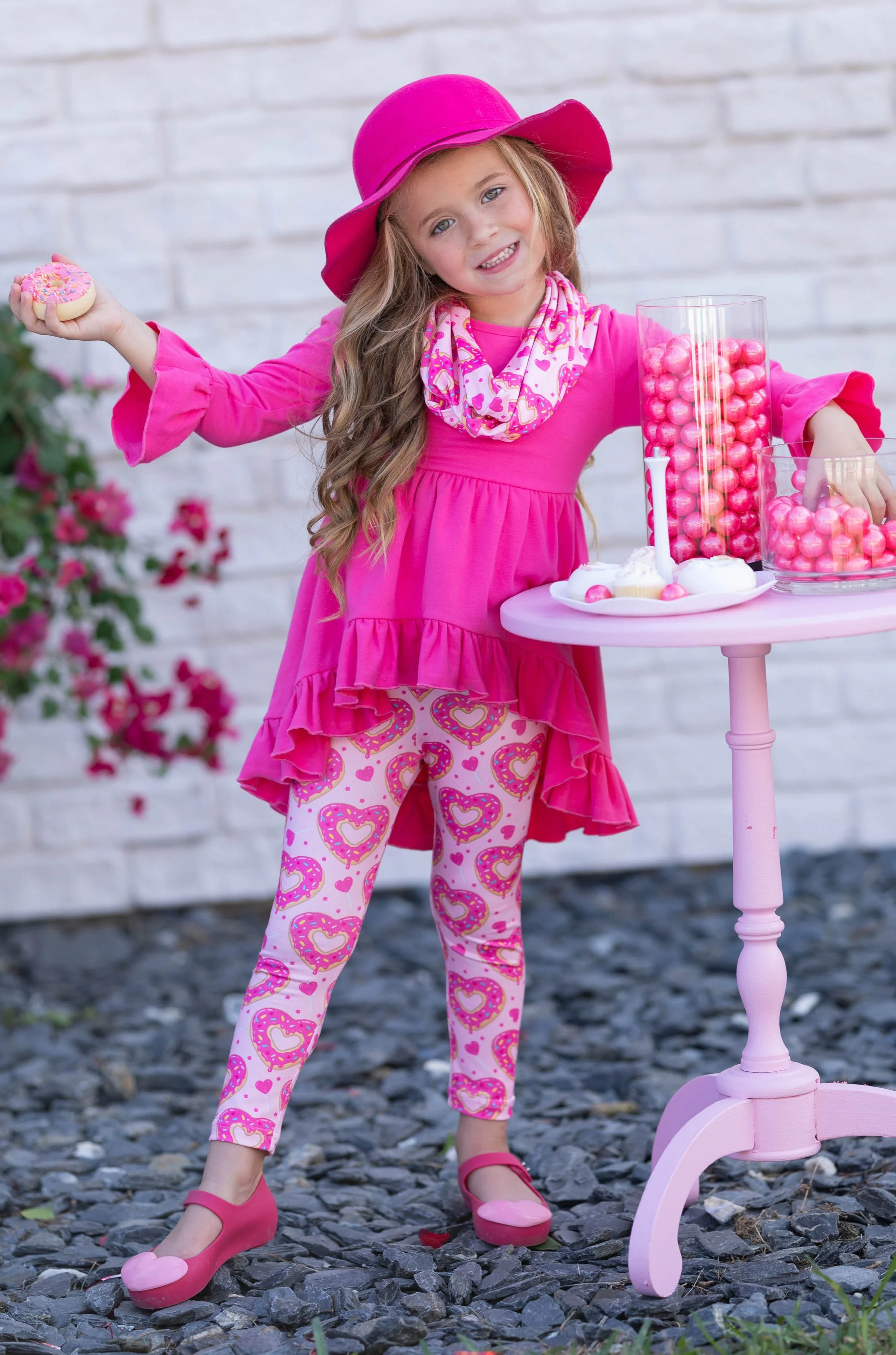 Sprinkle Love Everywhere Tunic, Scarf, and Legging Set - Image 6
