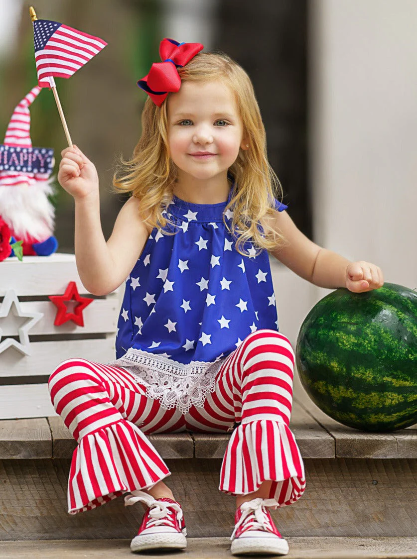 Star Spangled Sweetheart Bell Bottom Set - Image 6